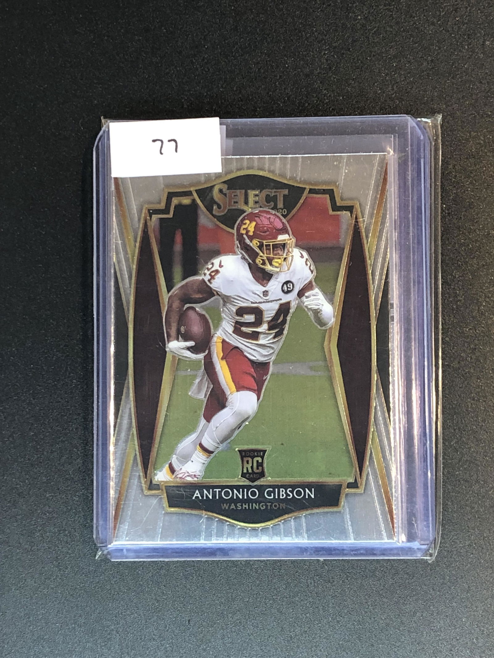 Antonio Gibson panini select rookie (1 of 1)
