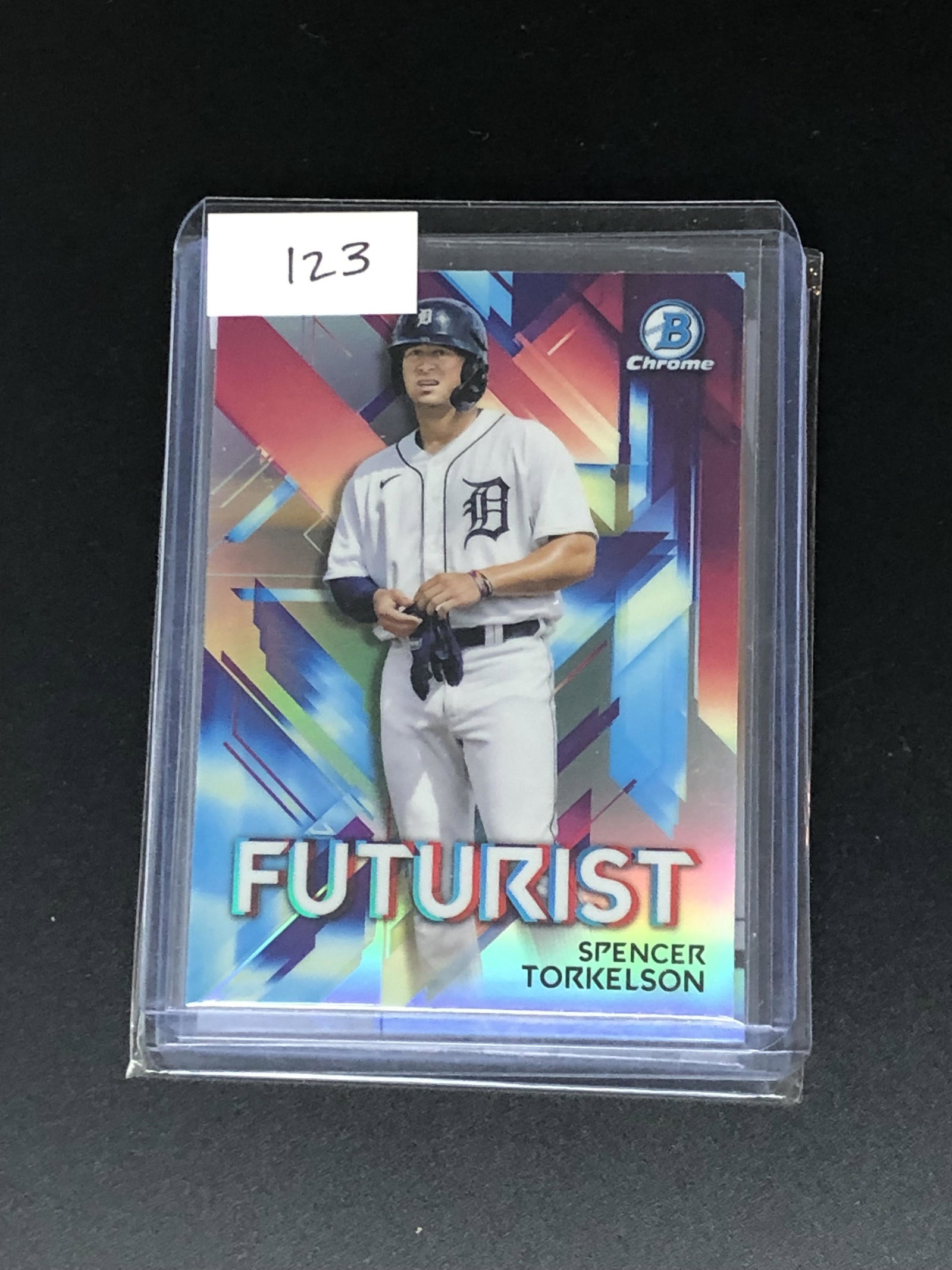Spencer Torkelson bowman chrome futurist holo: Spencer Torkelson bowman chrome futurist holo