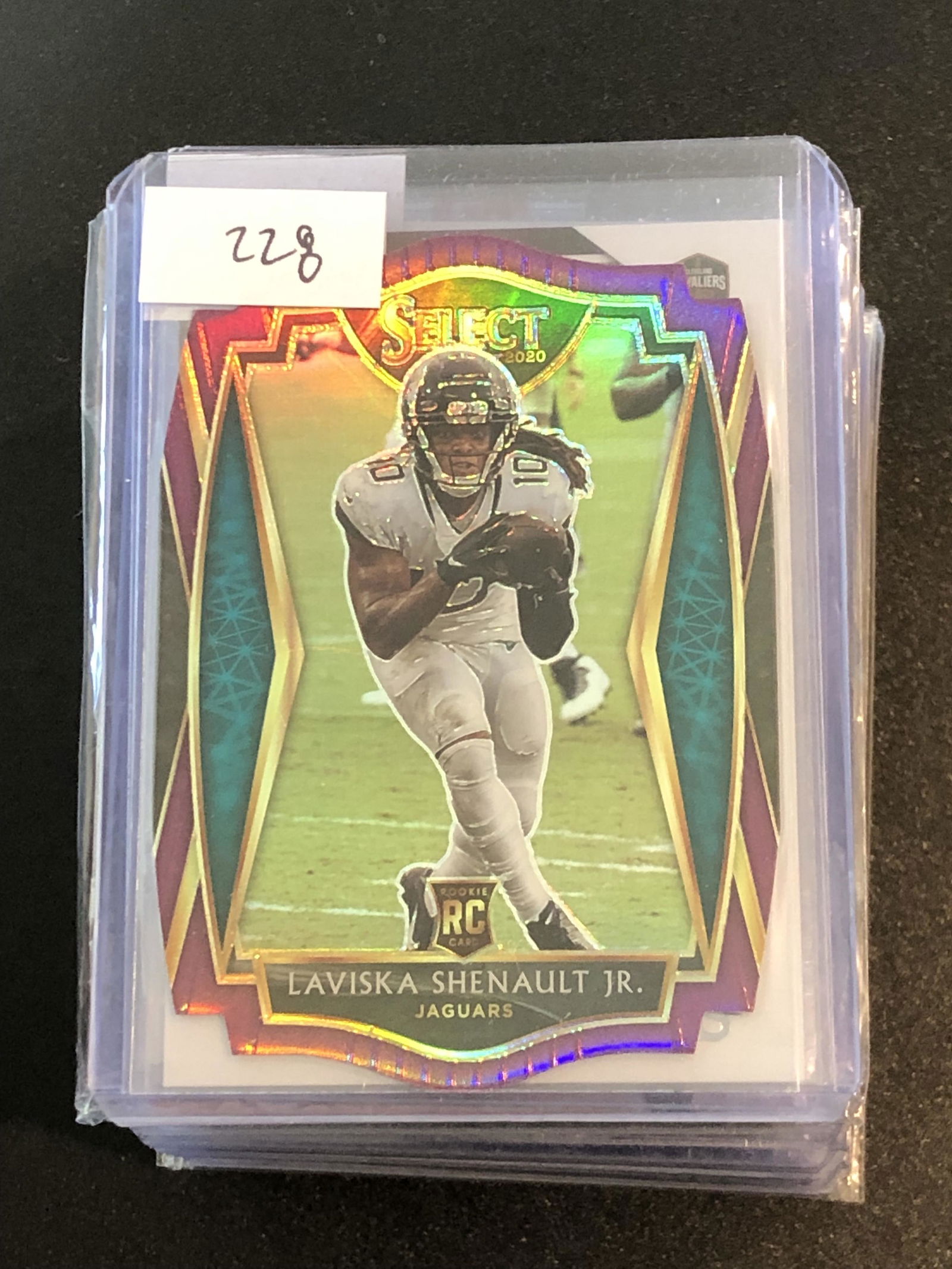 Laviska Shenault Jr. Panini select holo rookie (1 of 1)