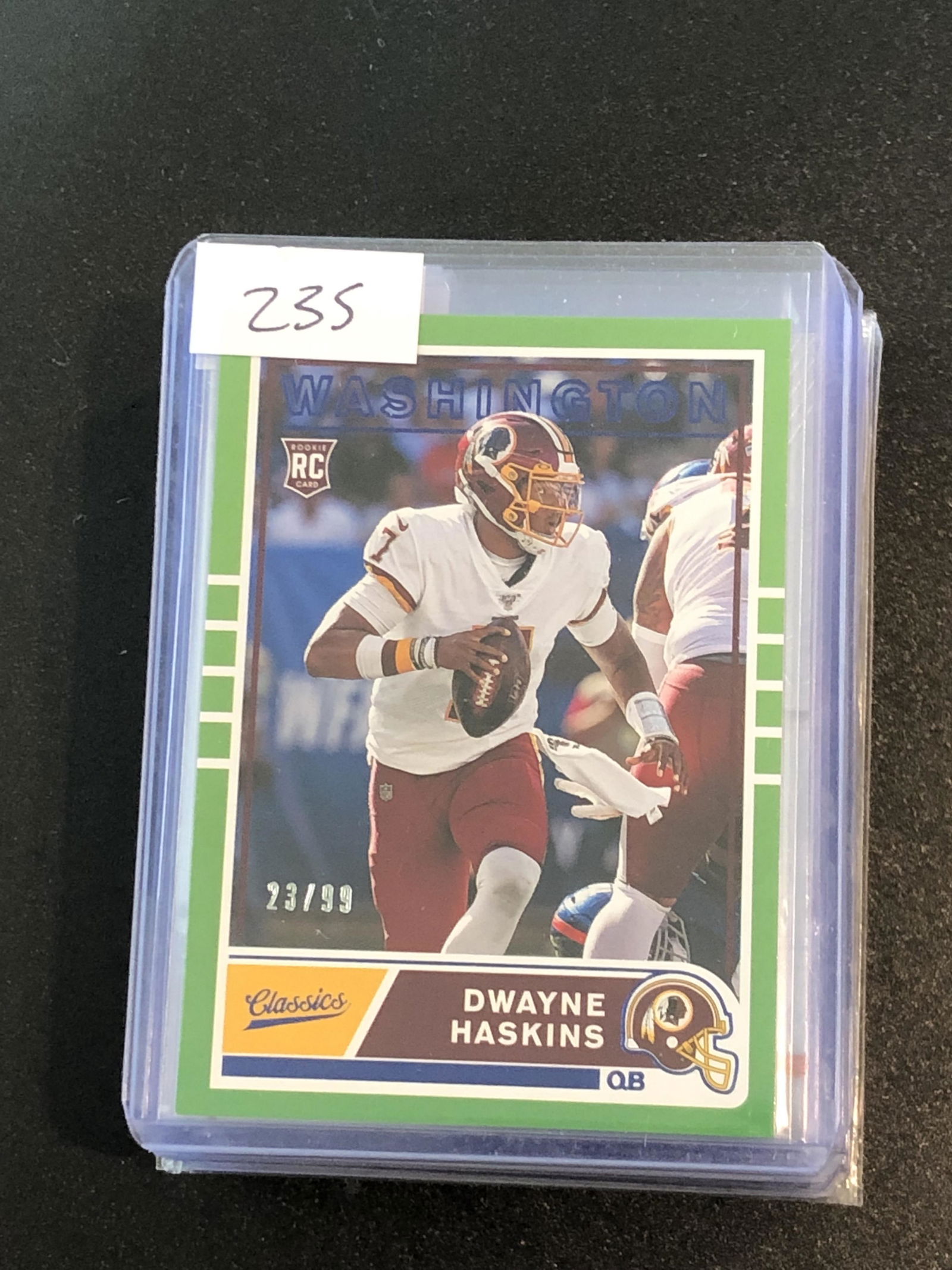 Dwayne Haskins panini classics 23/99 (1 of 1)