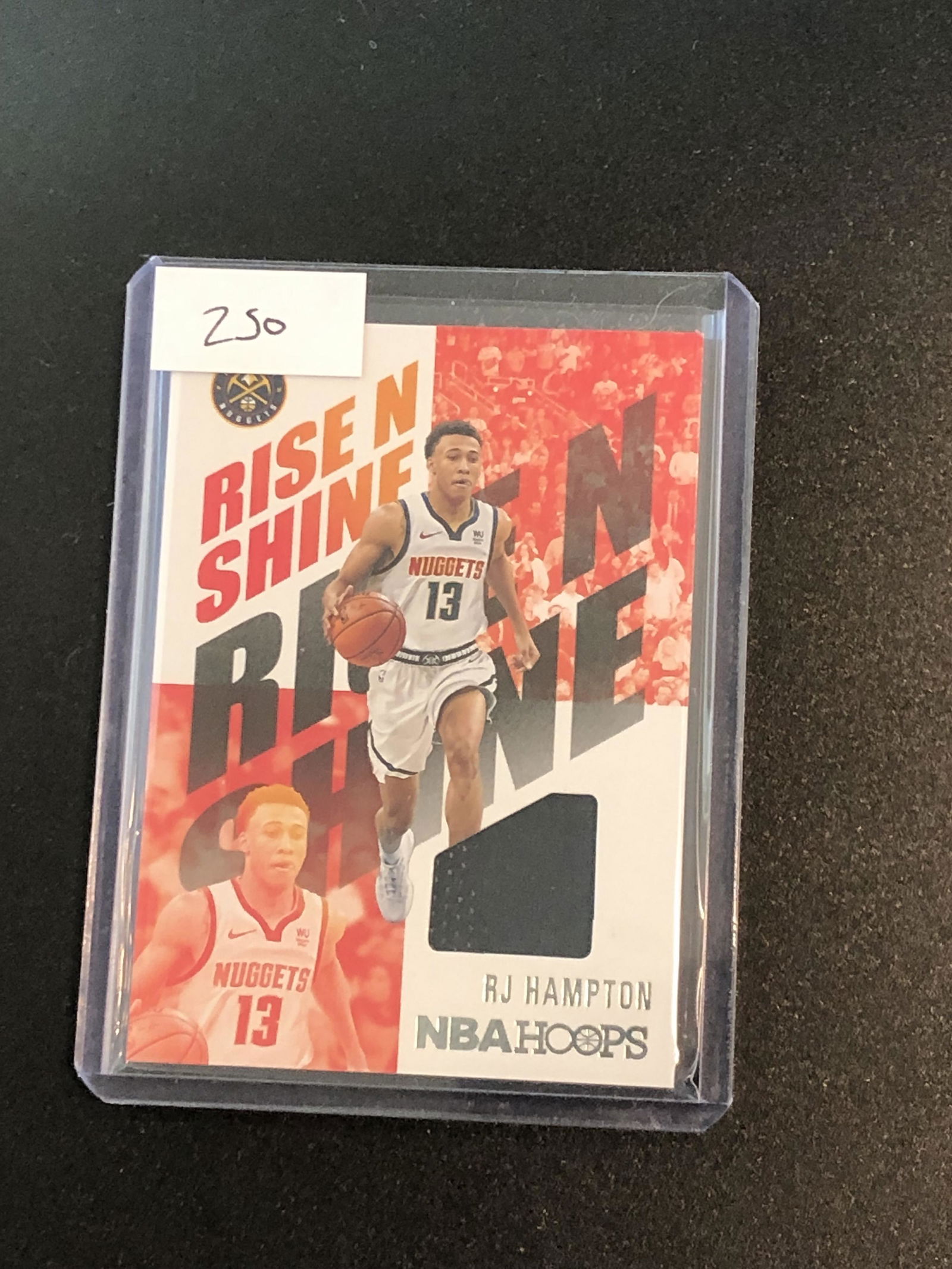 RJ Hampton nbahoops relic (1 of 1)