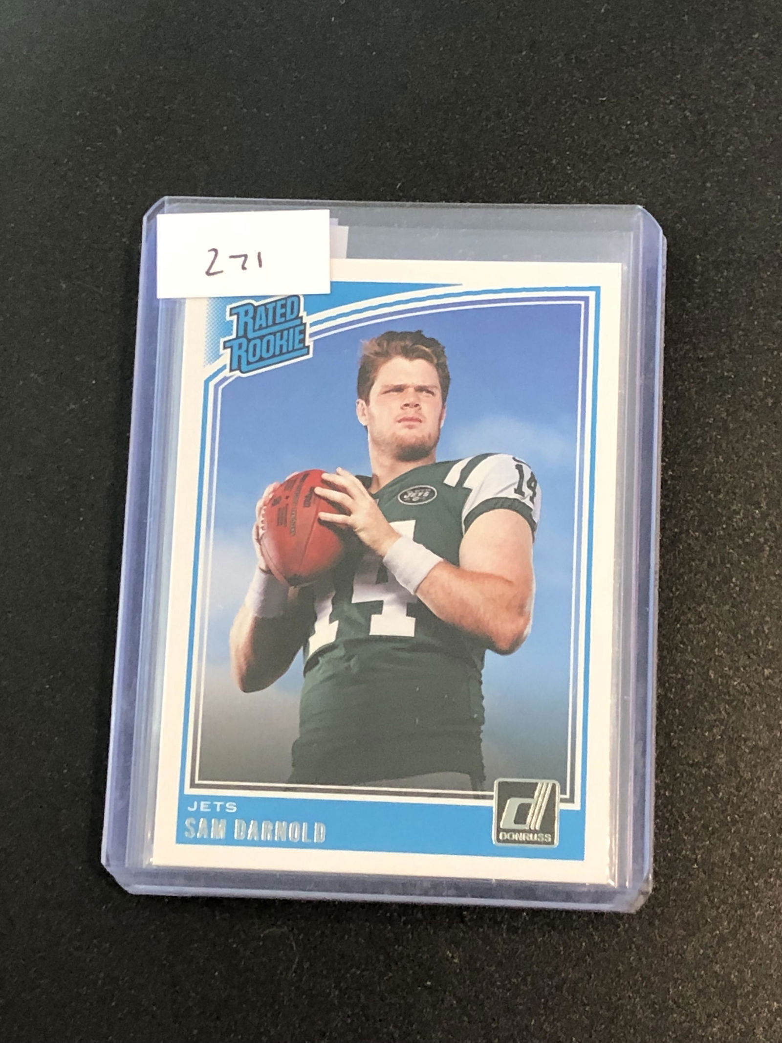Sam Darnold donruss rated rookie (1 of 1)