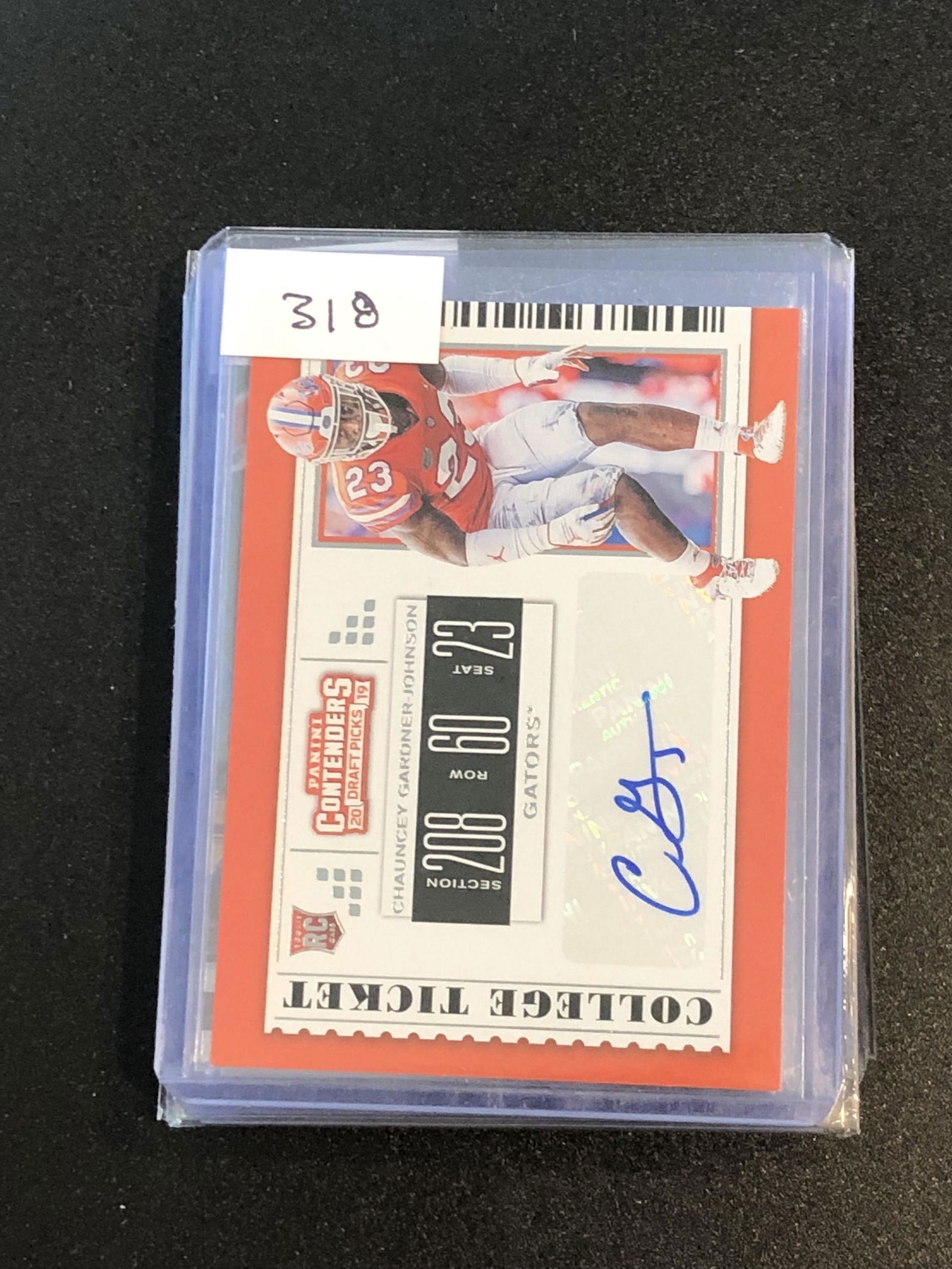 Chauncey Gardner-Johnson auto (1 of 1)