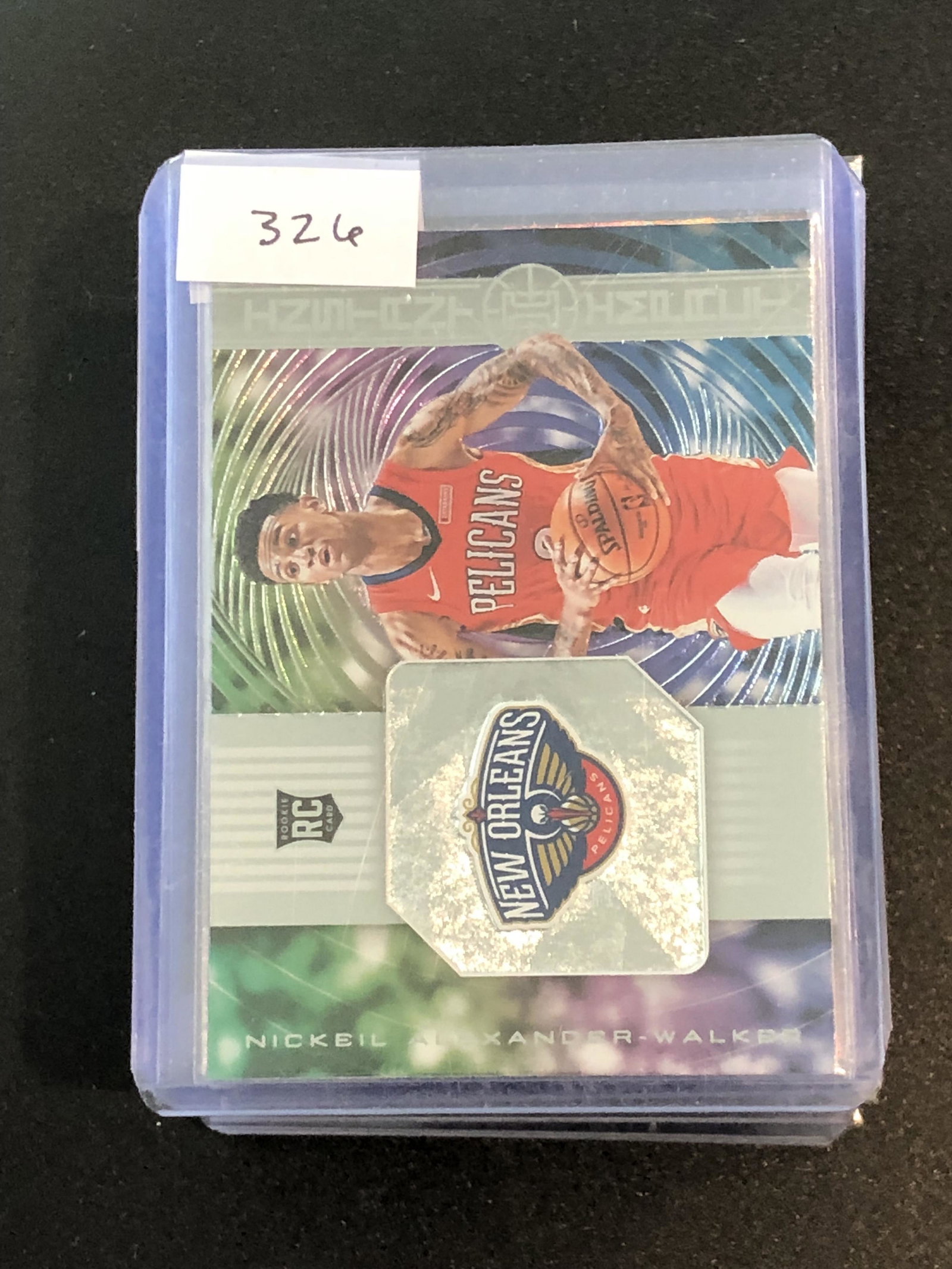Nickeil Alexander-Walker illusions rookie relic: Nickeil Alexander-Walker illusions rookie relic