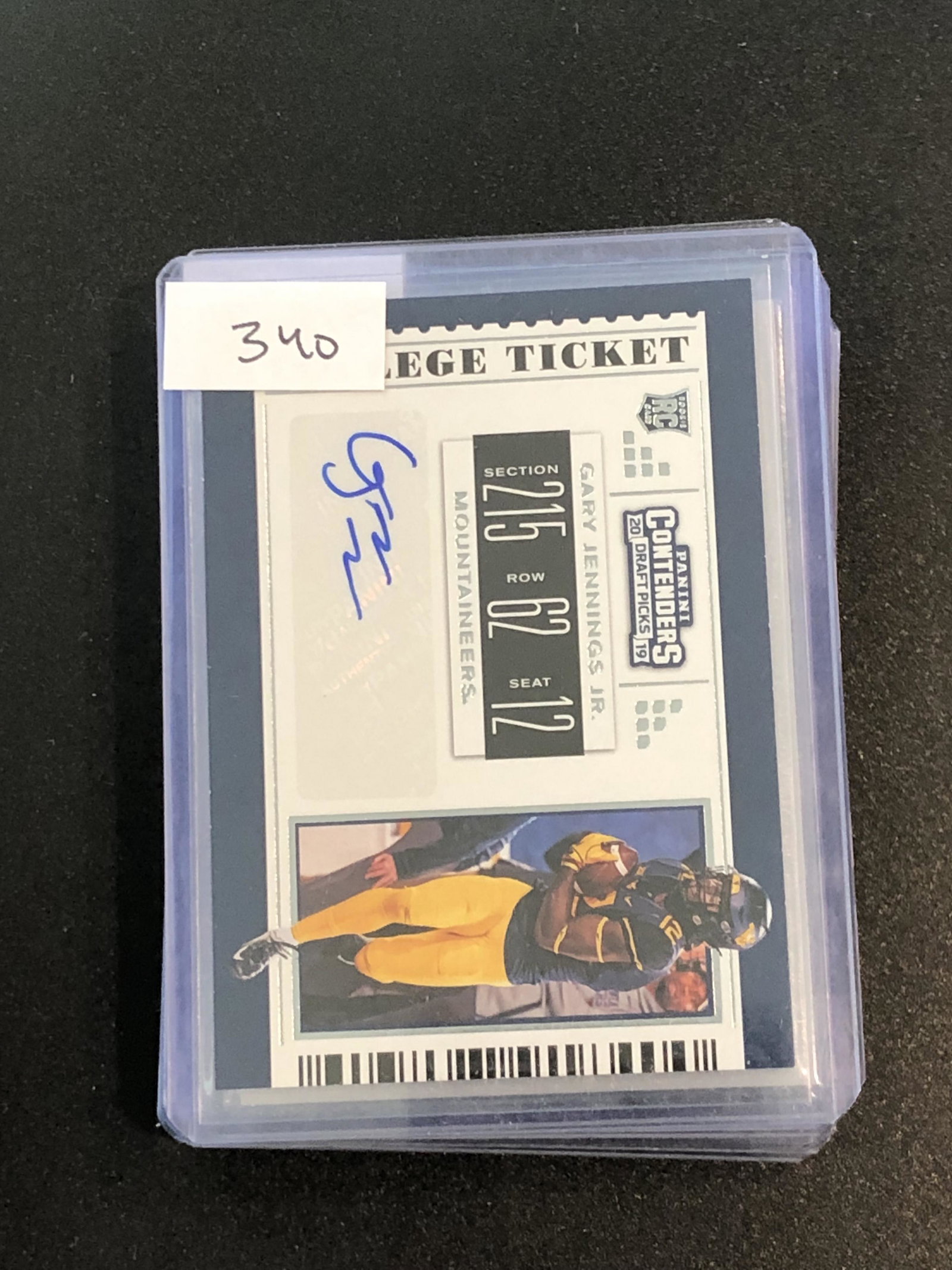 Gary Jennings auto: Gary Jennings auto