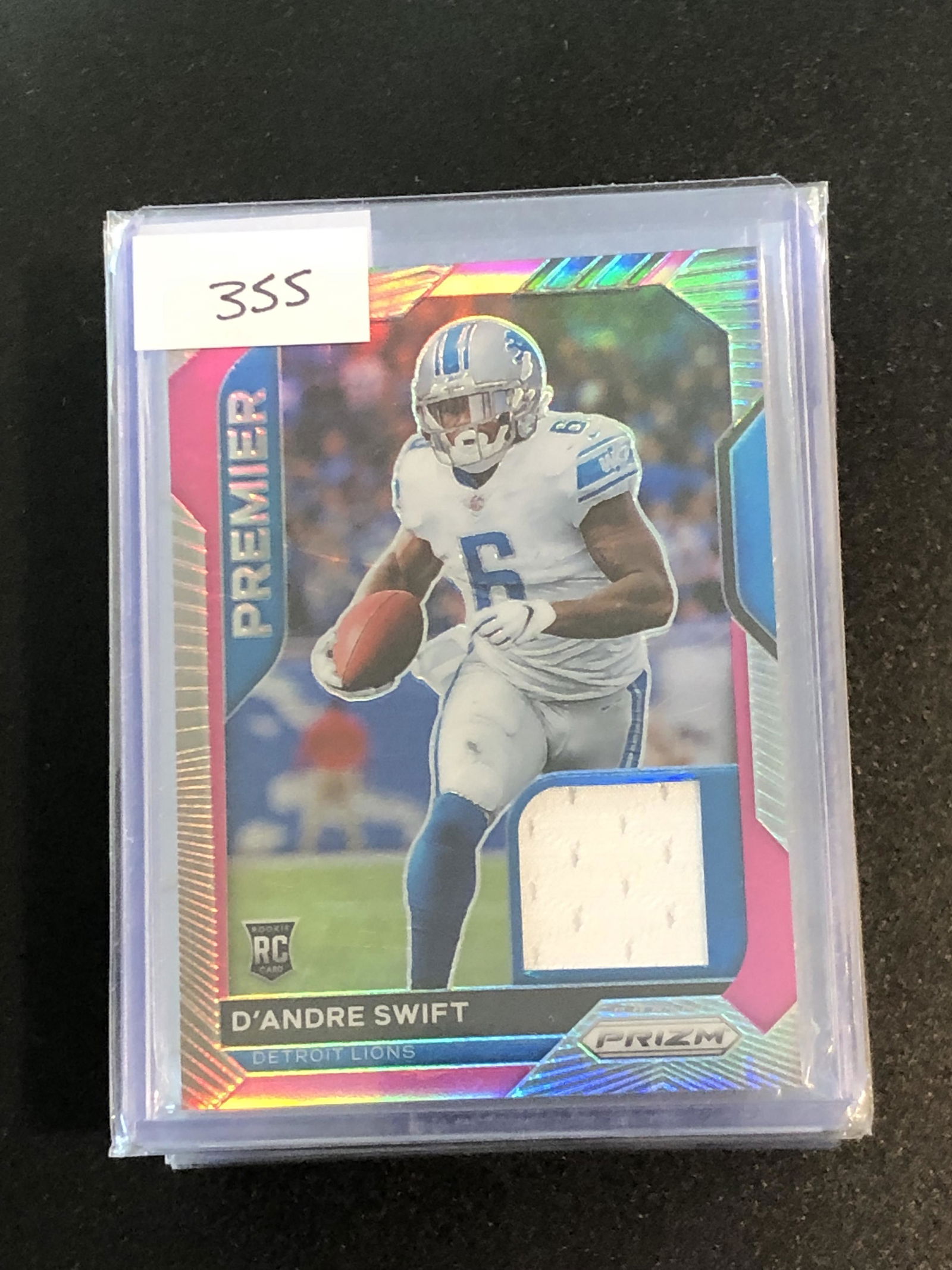 D'Andre Swift rookie relic holo (1 of 1)