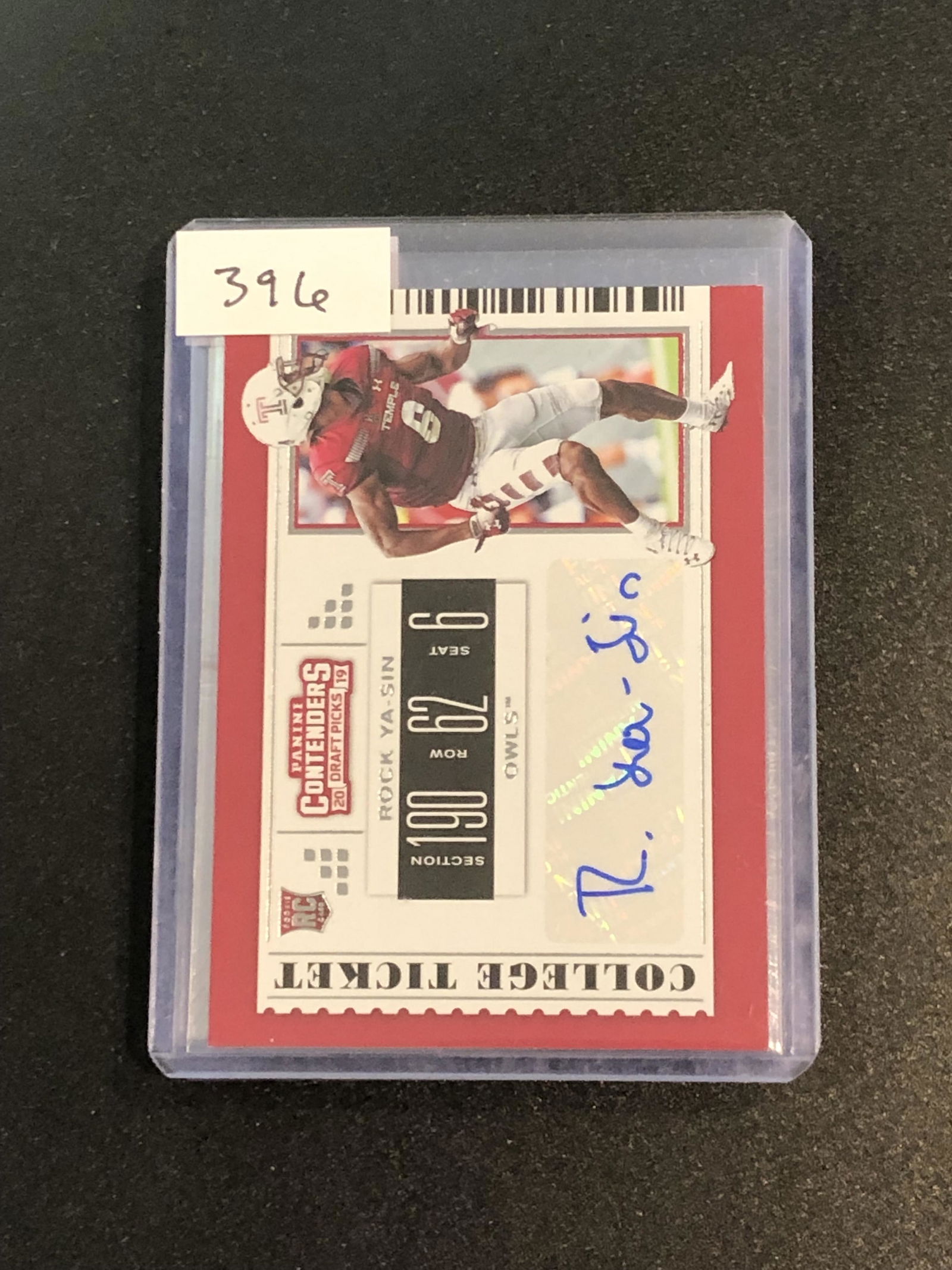 Rock Ya-sin auto (1 of 1)