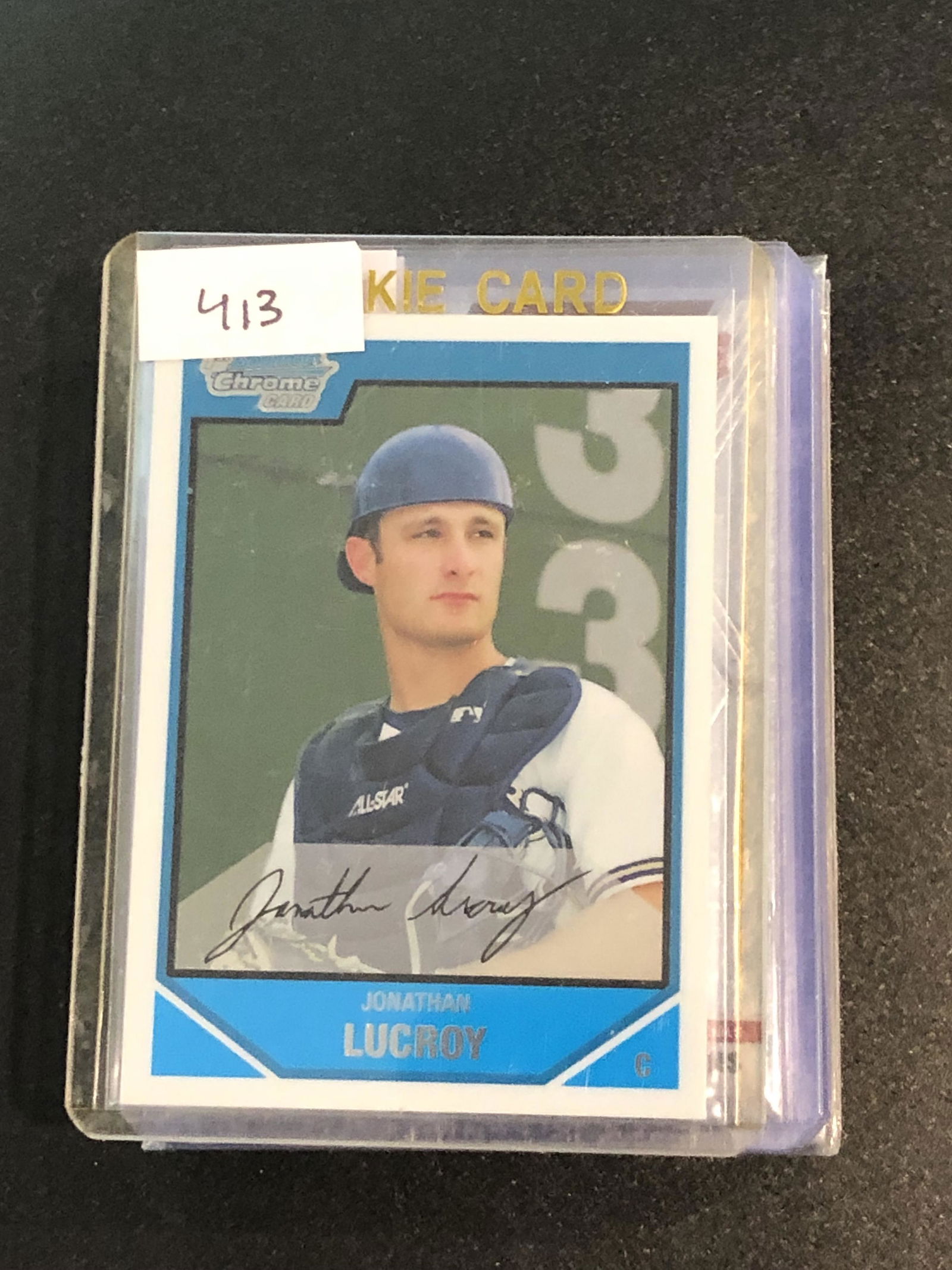 Jonathan Lucroy rookie auto (1 of 1)