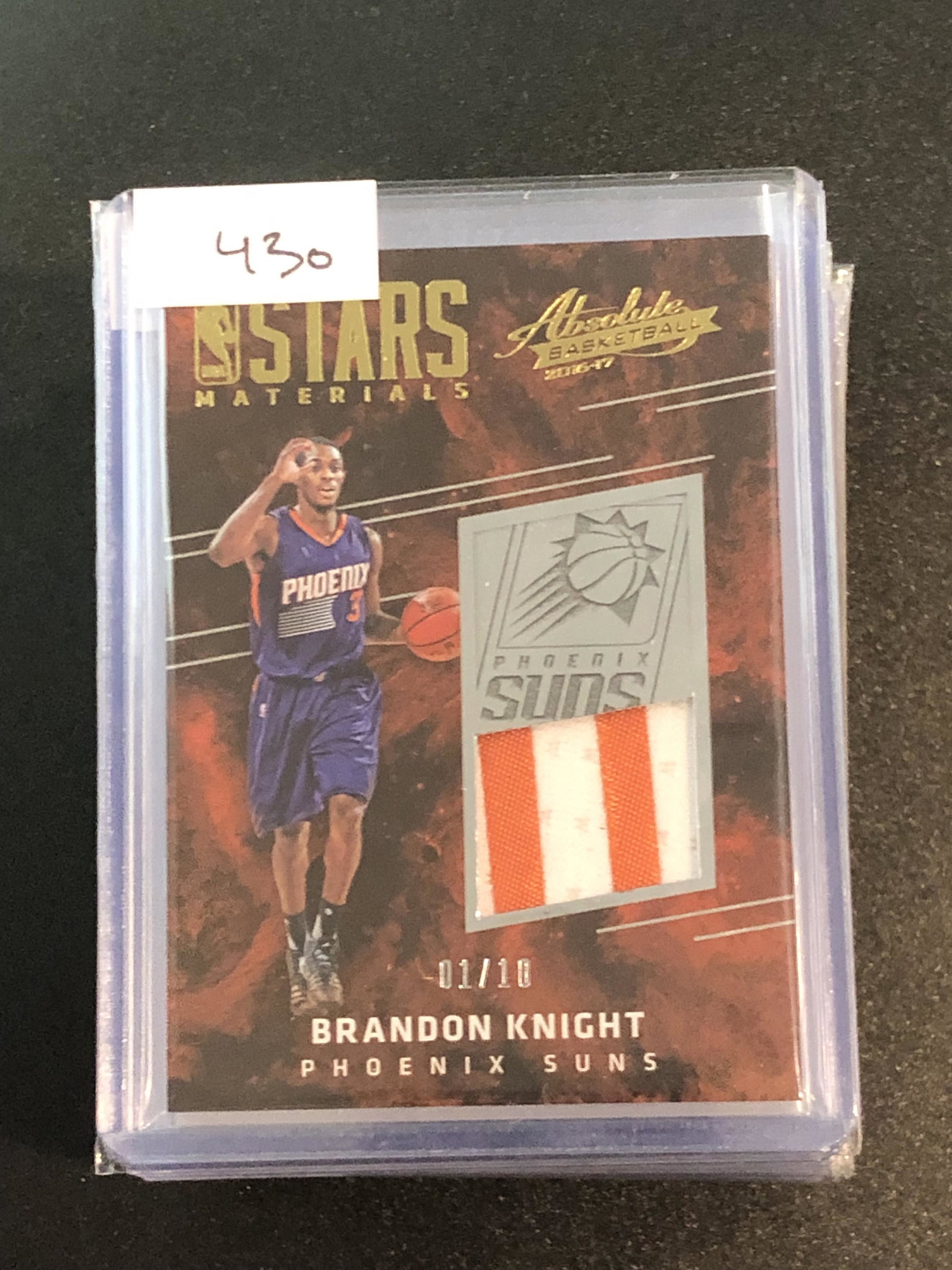 Brandon Knight relic 1/10: Brandon Knight relic 1/10