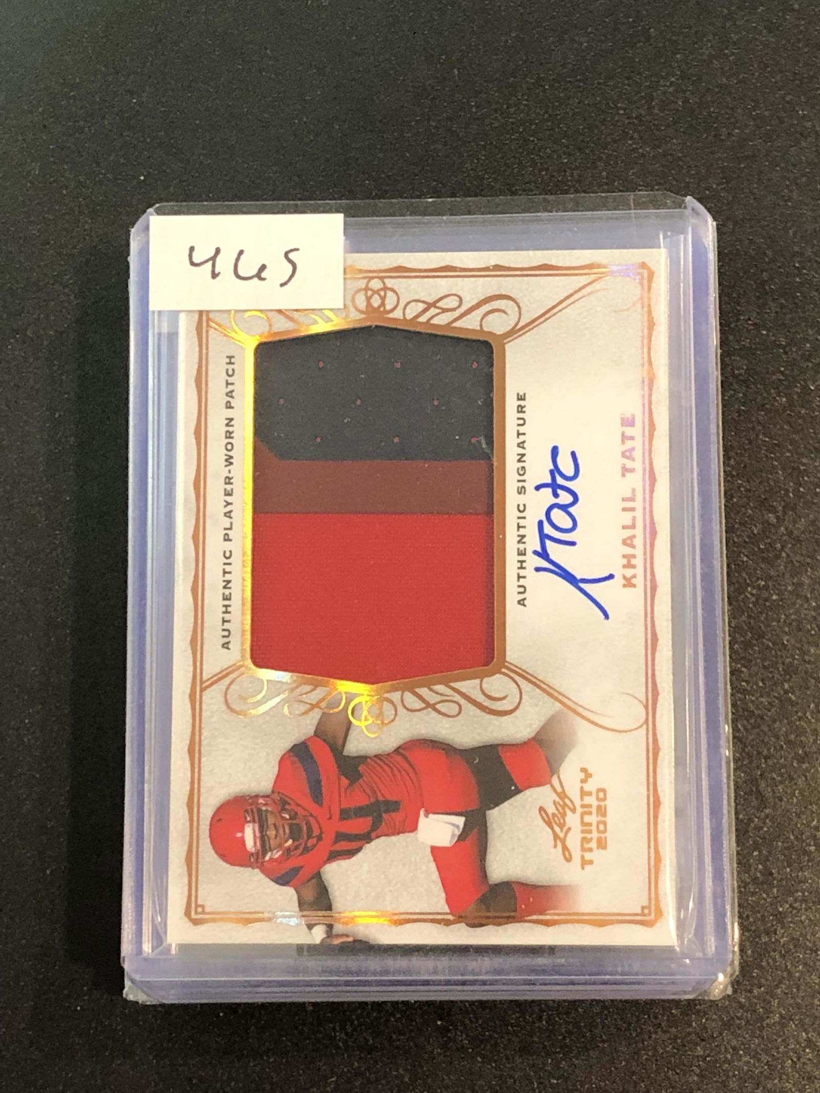 Khalil Tate relic auto (1 of 1)