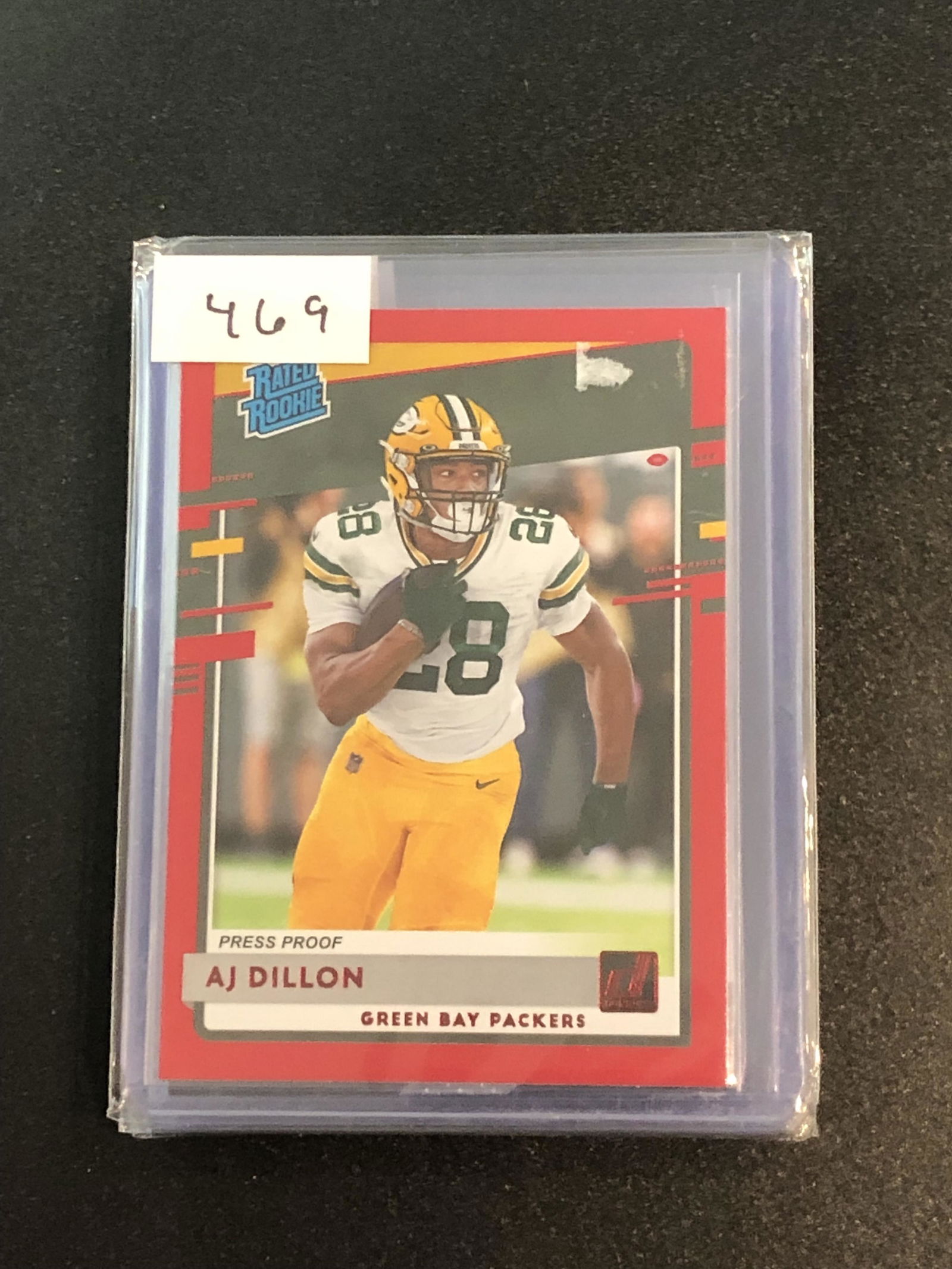 AJ Dillon rookie (1 of 1)