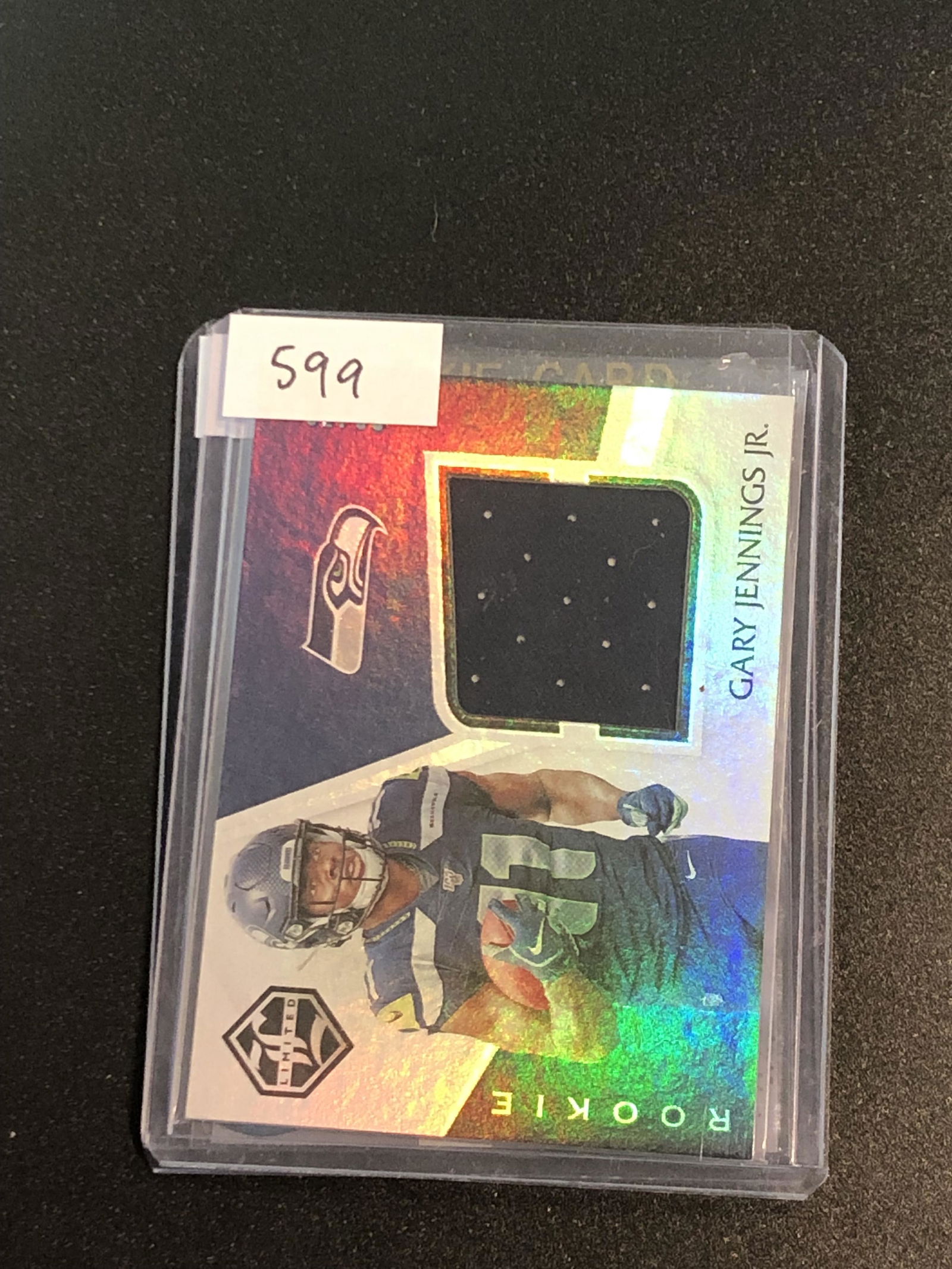 Gary Jennings rookie relic (1 of 1)