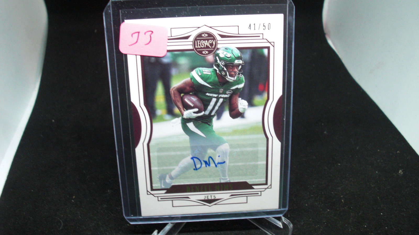 denzel mims rookie auto 41/50 (1 of 1)
