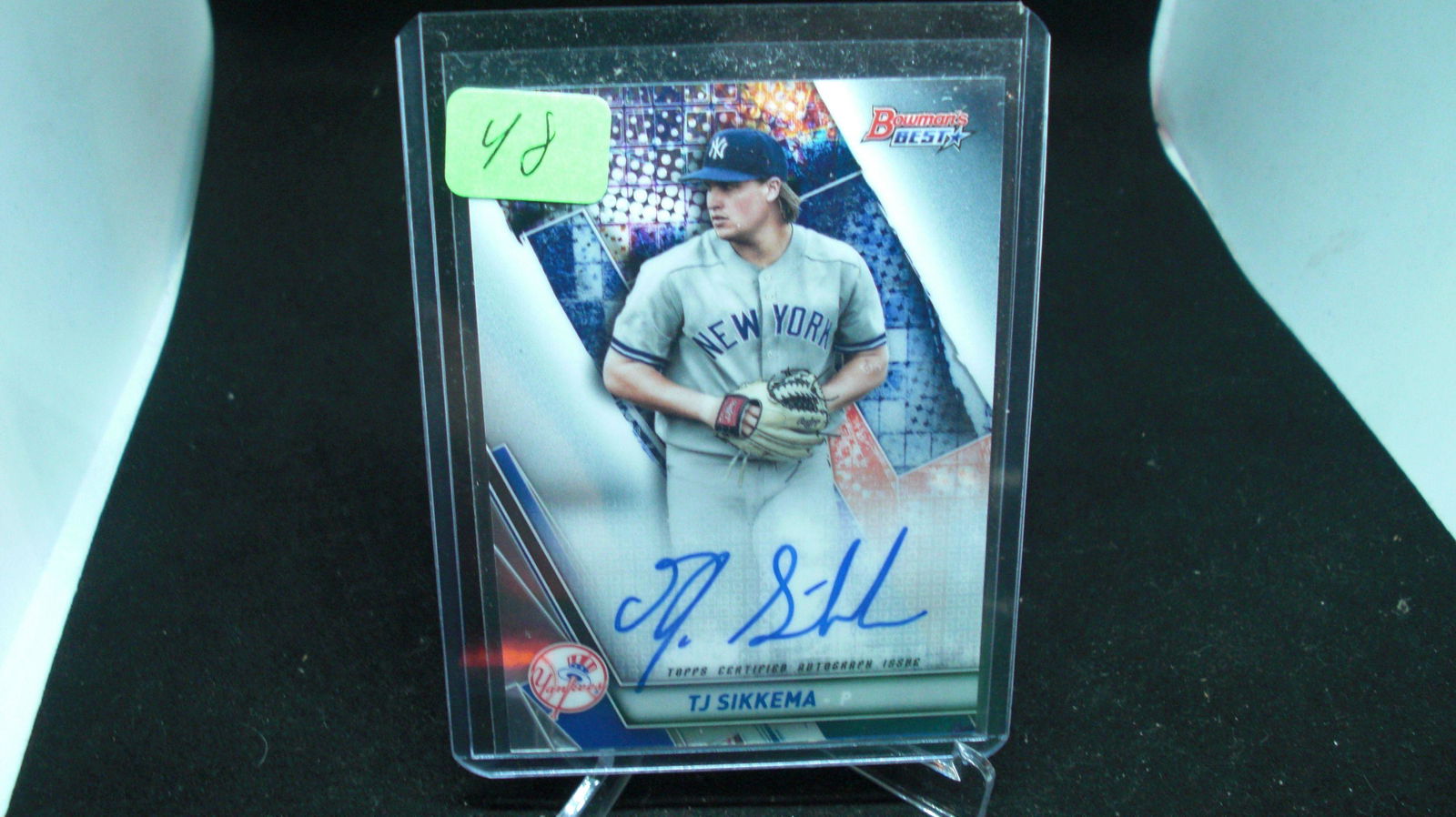 tj sikkema rookie autos (1 of 1)