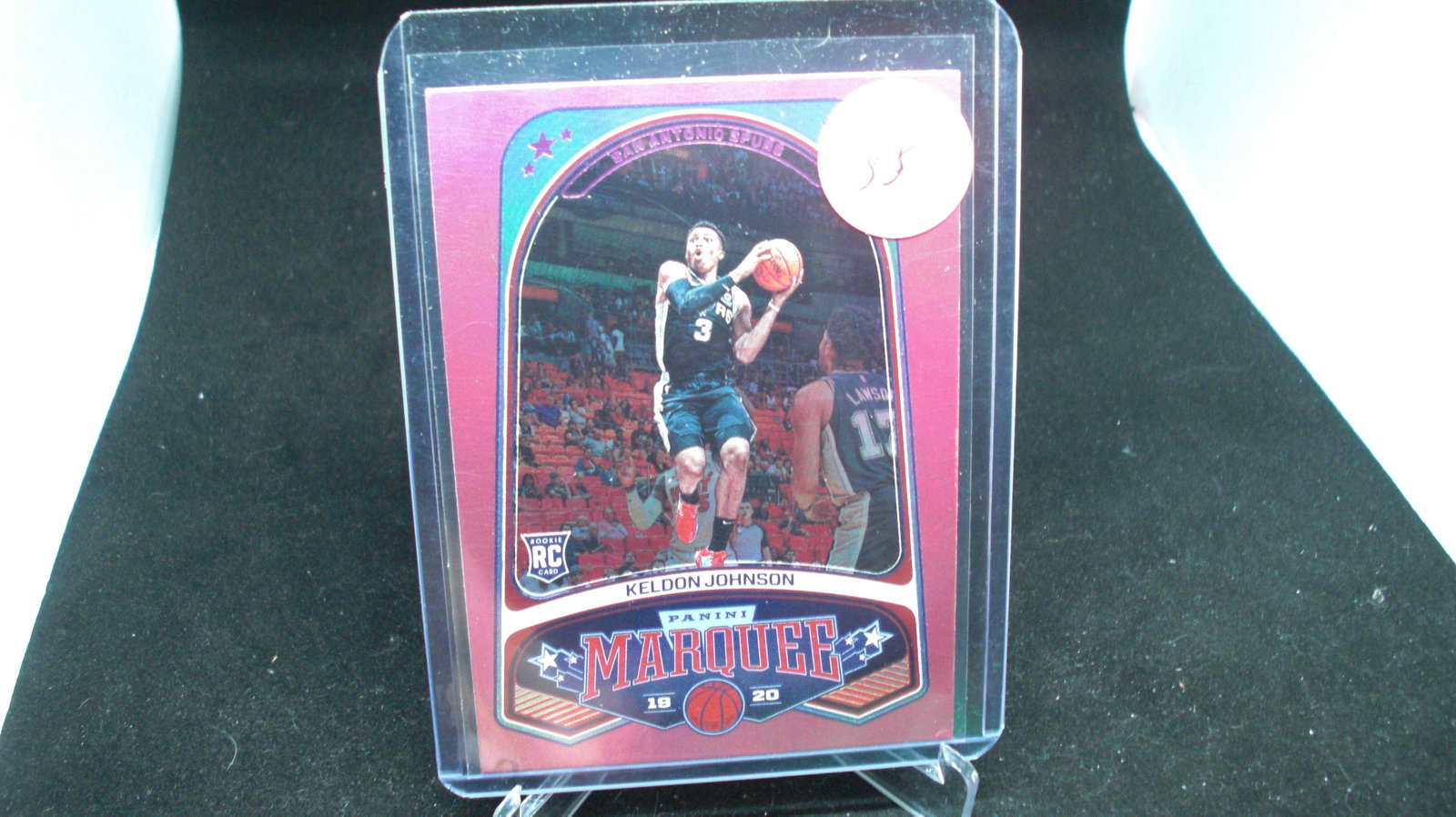 keldon johnson pink marquee (1 of 1)