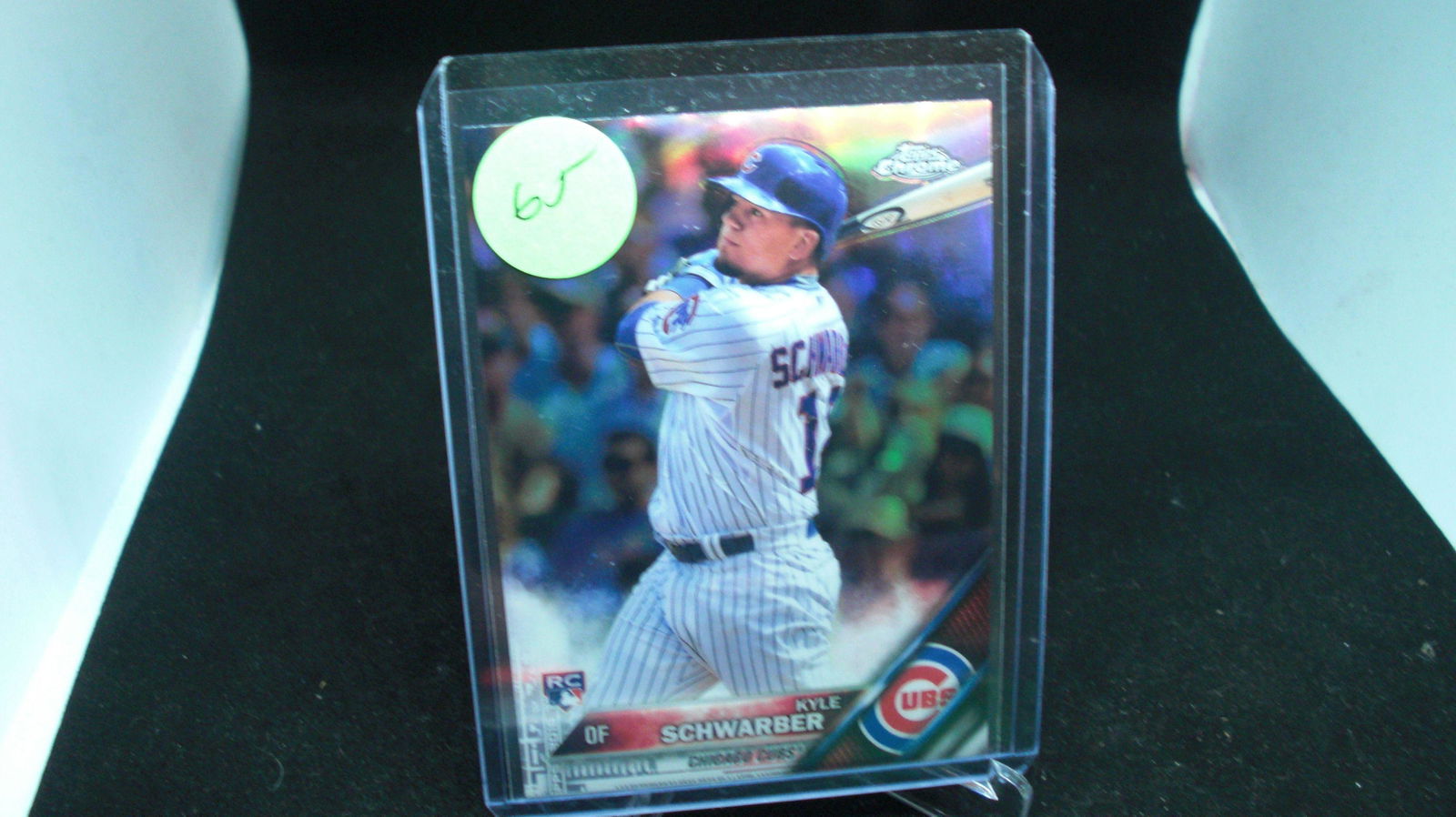 kyle schwarber silver refractor rookie (1 of 1)