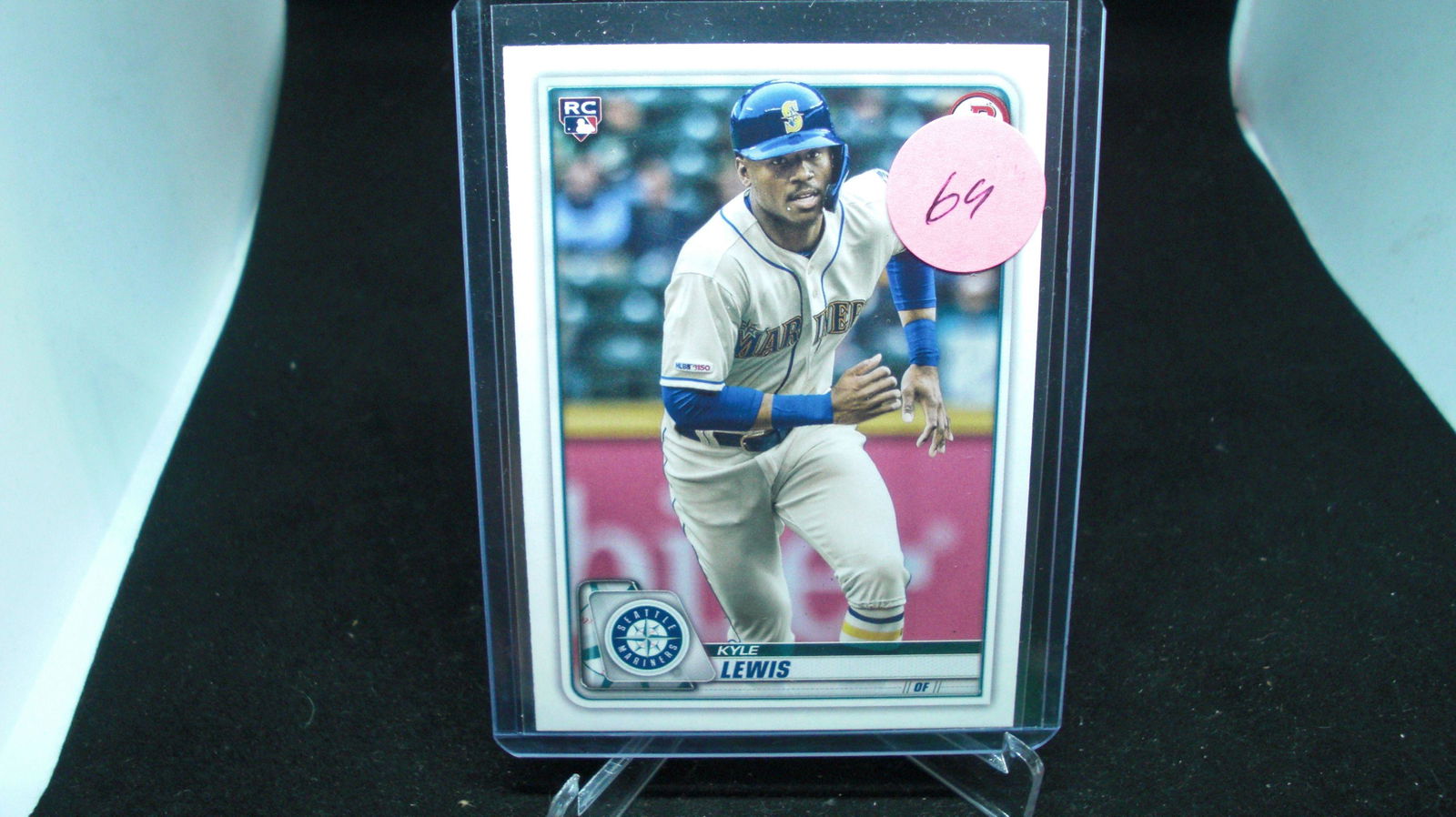 kyle lewis rookie card (1 of 1)