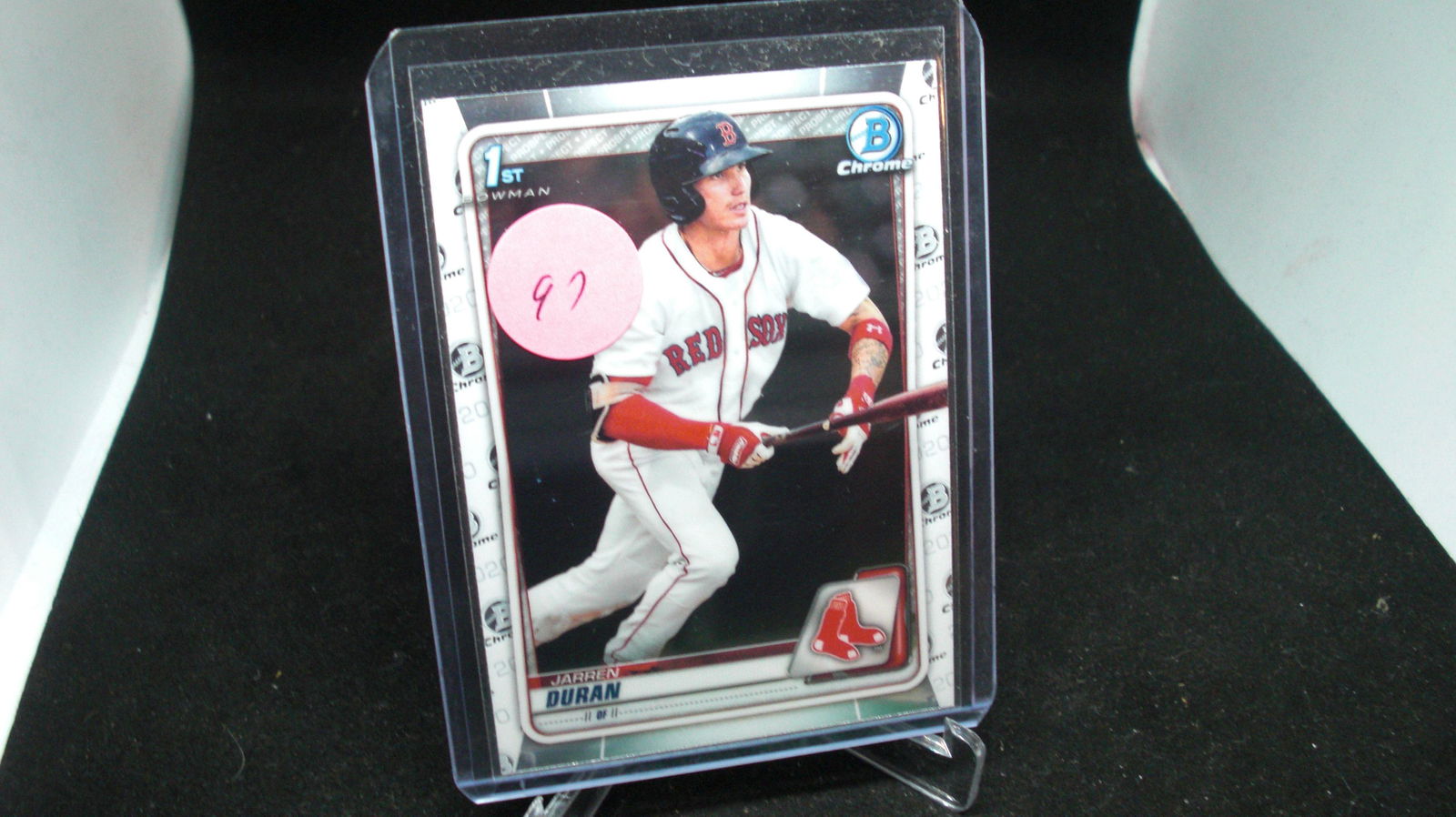 Jarren Duran first Bowman Chrome (1 of 1)