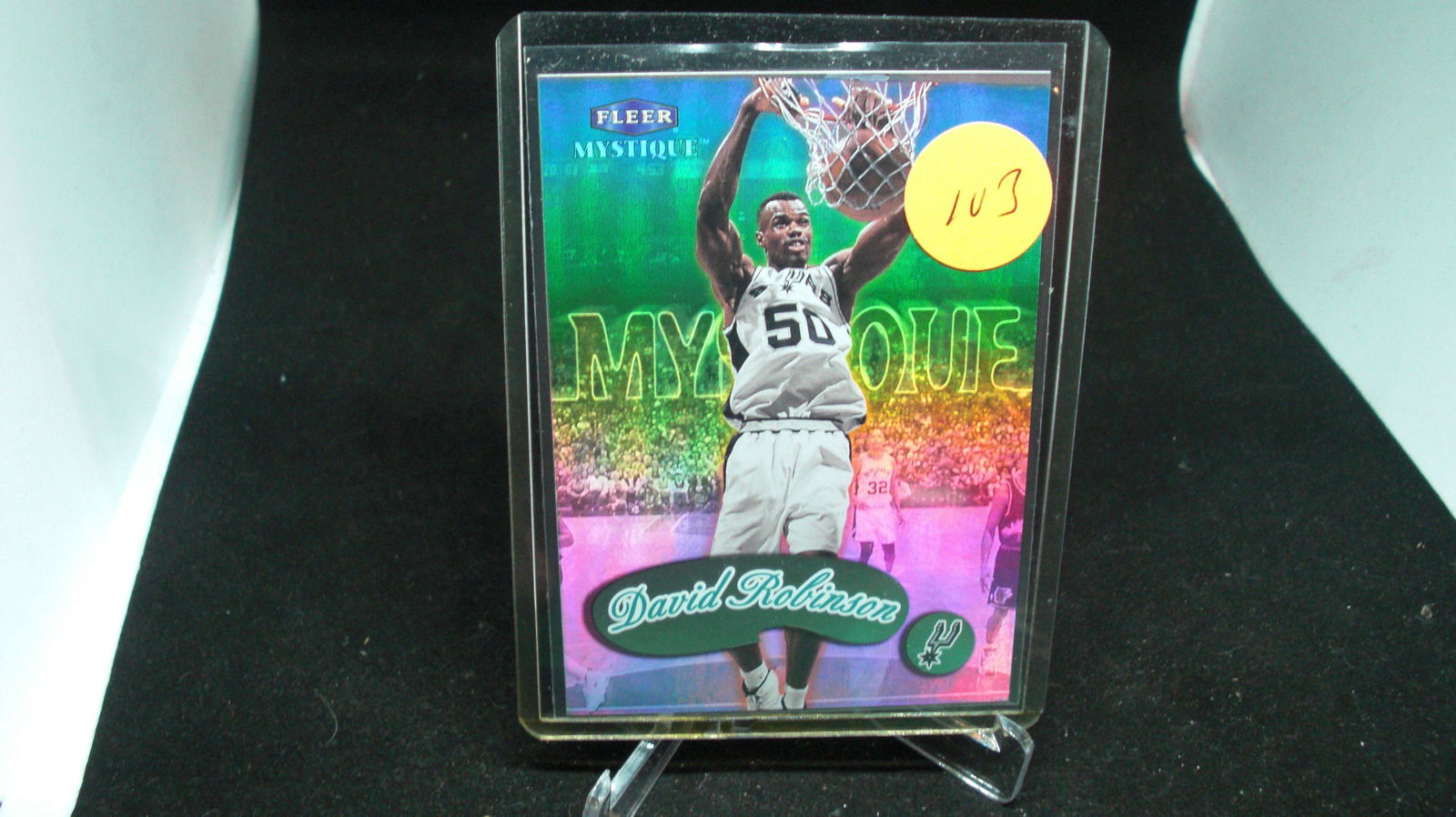 David Robinson fleer mystique: in top loader