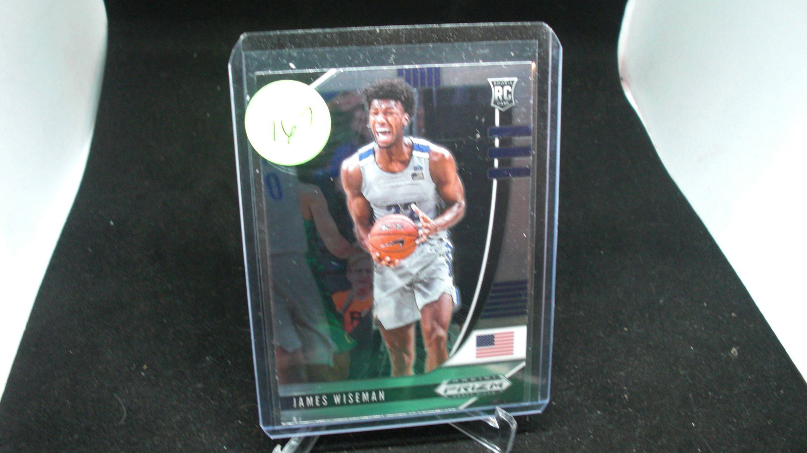 James Wiseman rookie card (1 of 1)