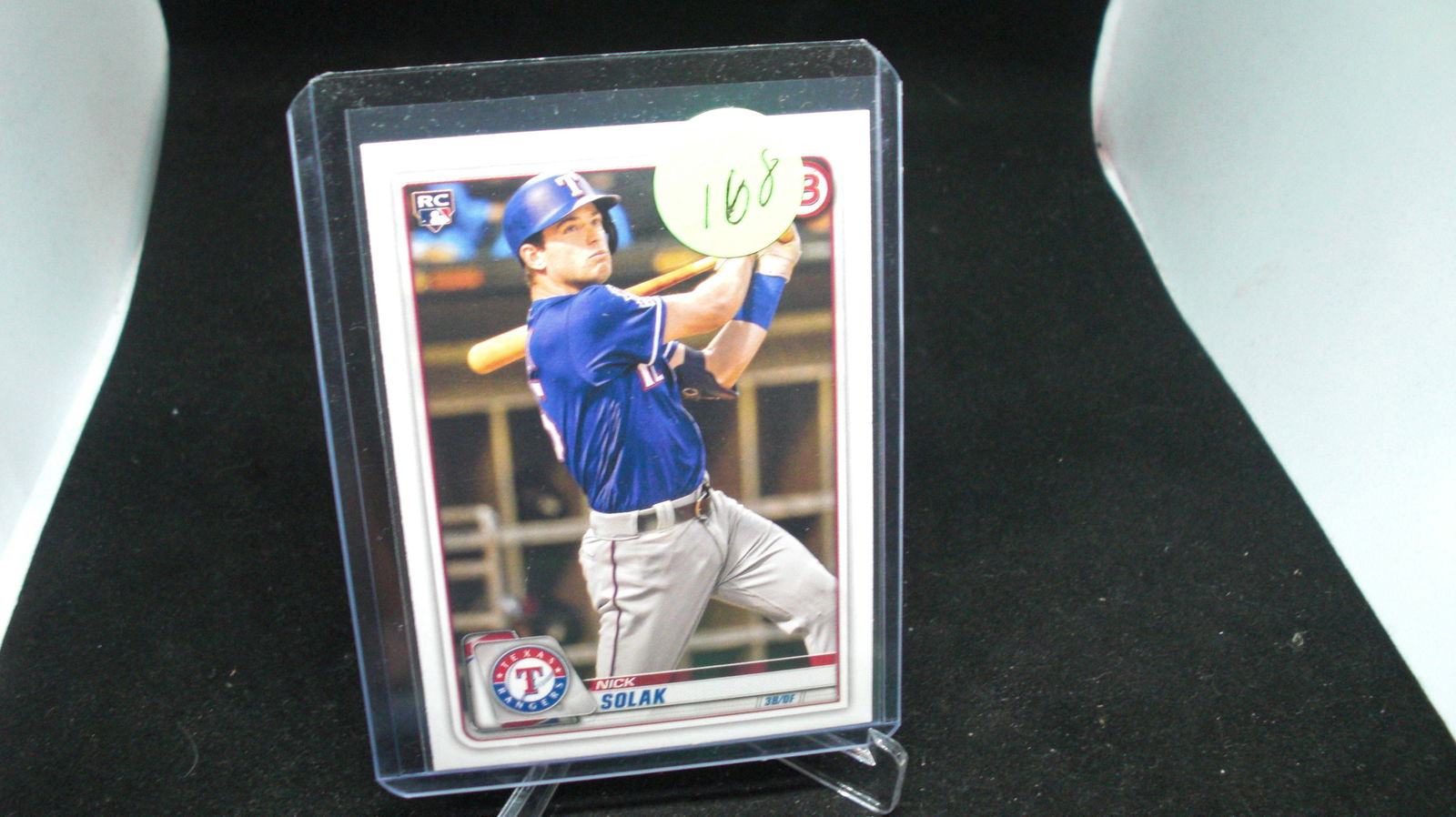 Nick solak rookie card (1 of 1)