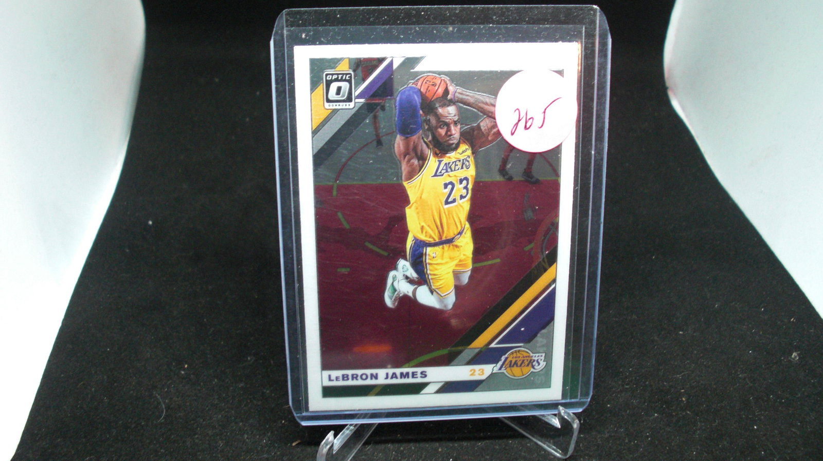 LeBron James penny optic Lakers (1 of 1)
