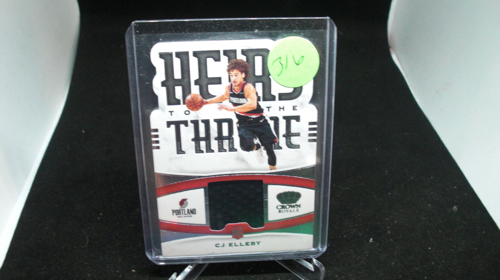 CJ elleby heirs to the throne rookie jersey card (1 of 1)