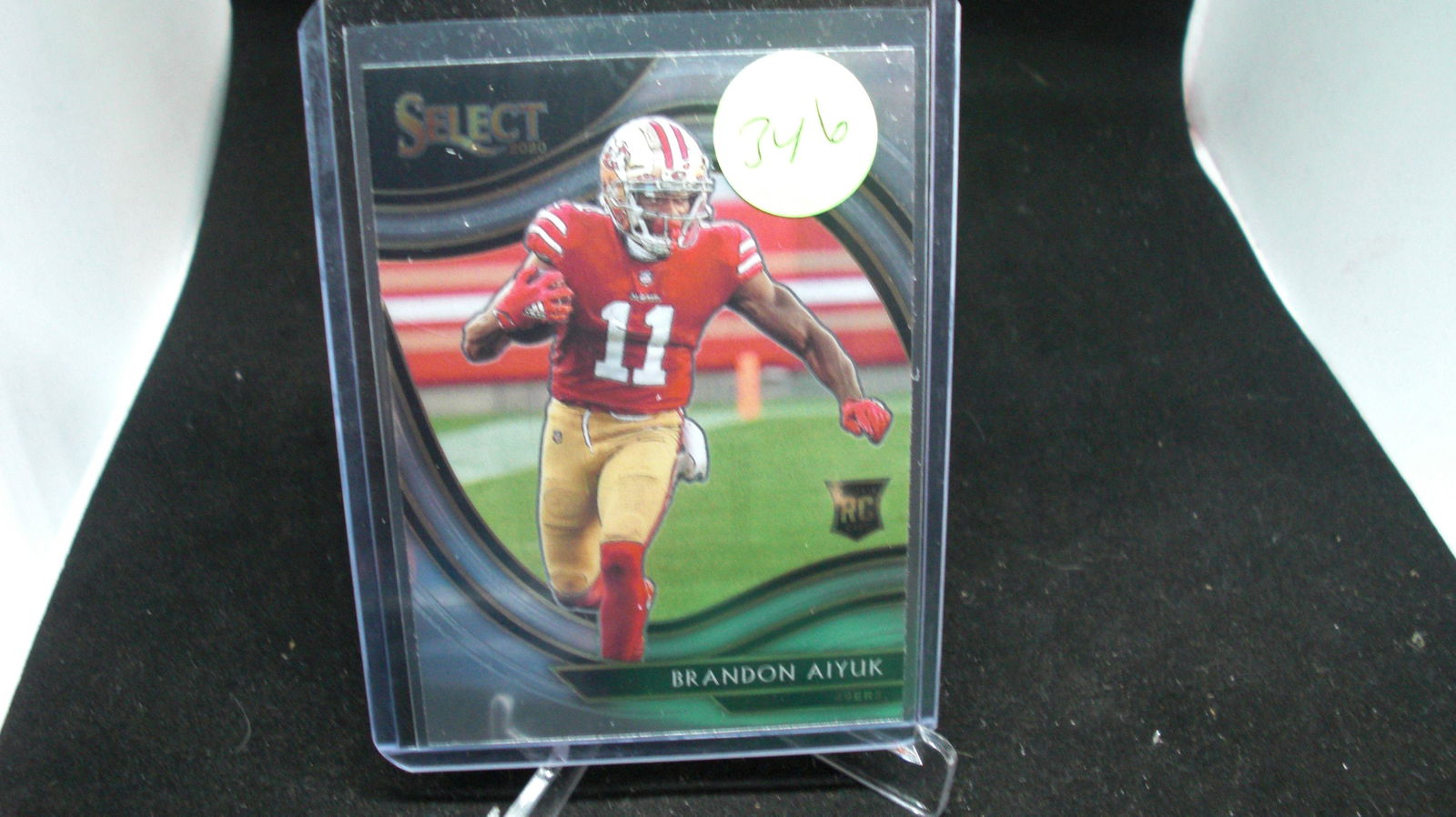 Brandon aiyuk select rookie card (1 of 1)