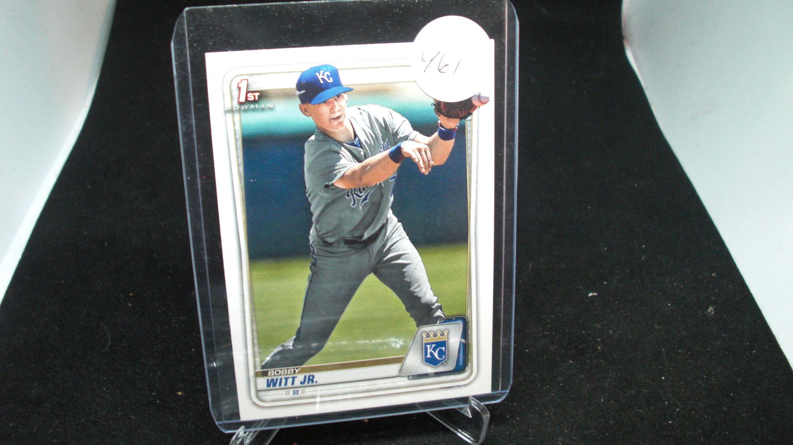 Bobby Witt junior first Bowman (1 of 1)