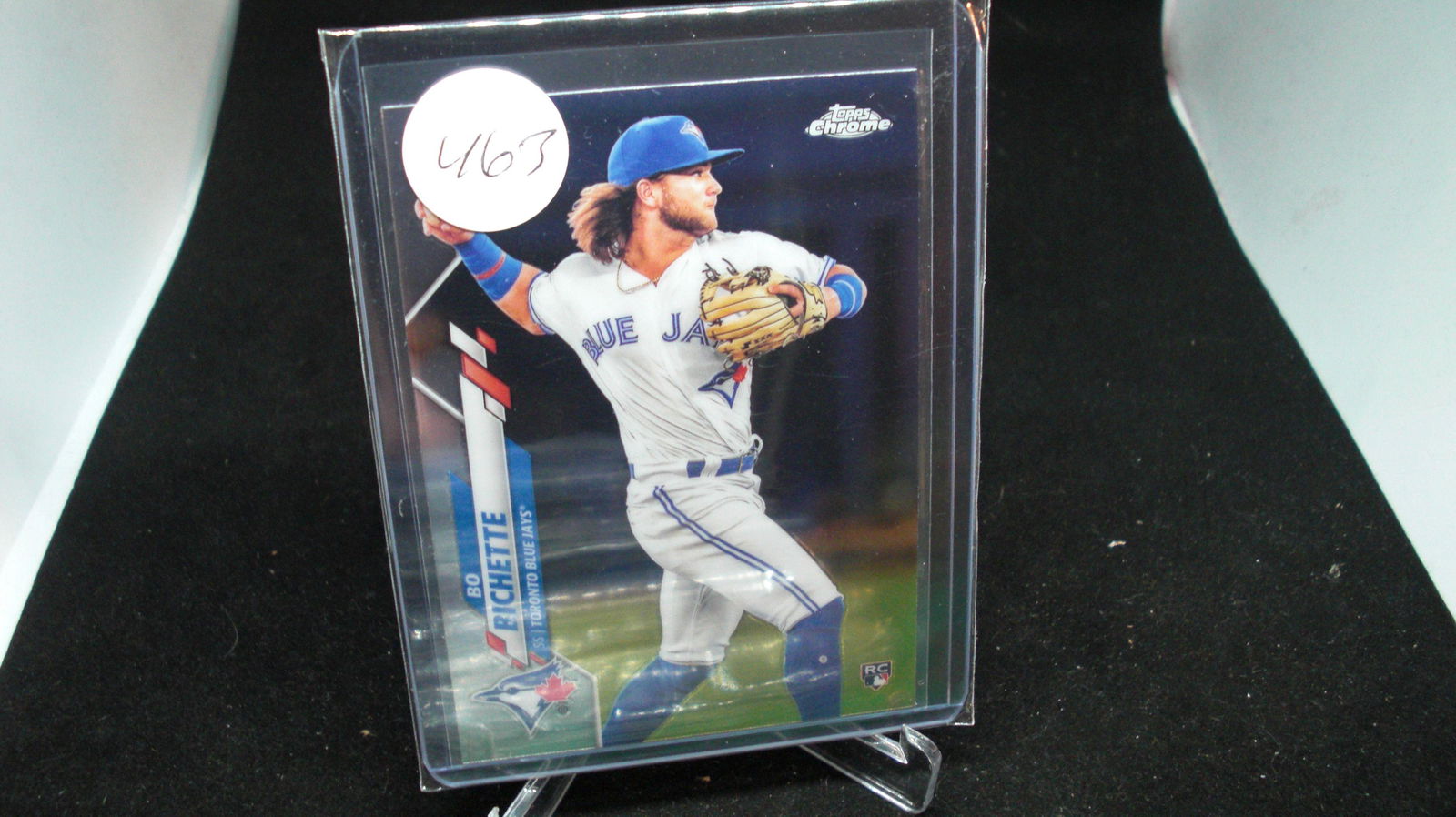 Topps Chrome Bo bichette Blue Jays rookie card (1 of 1)