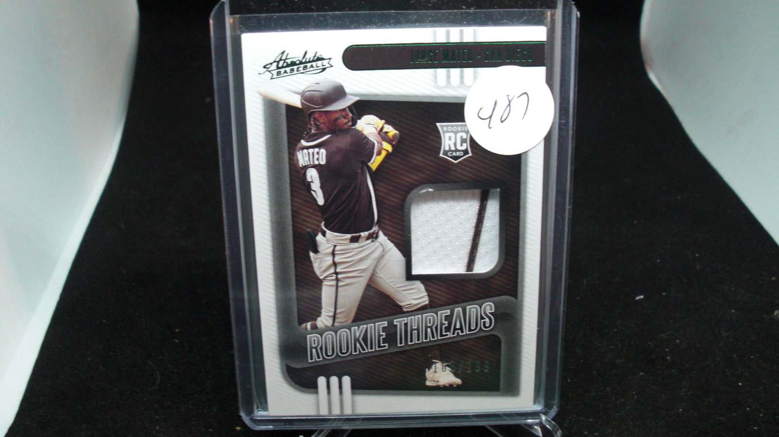 Jorge Mateo rookie patch 166/199 (1 of 1)