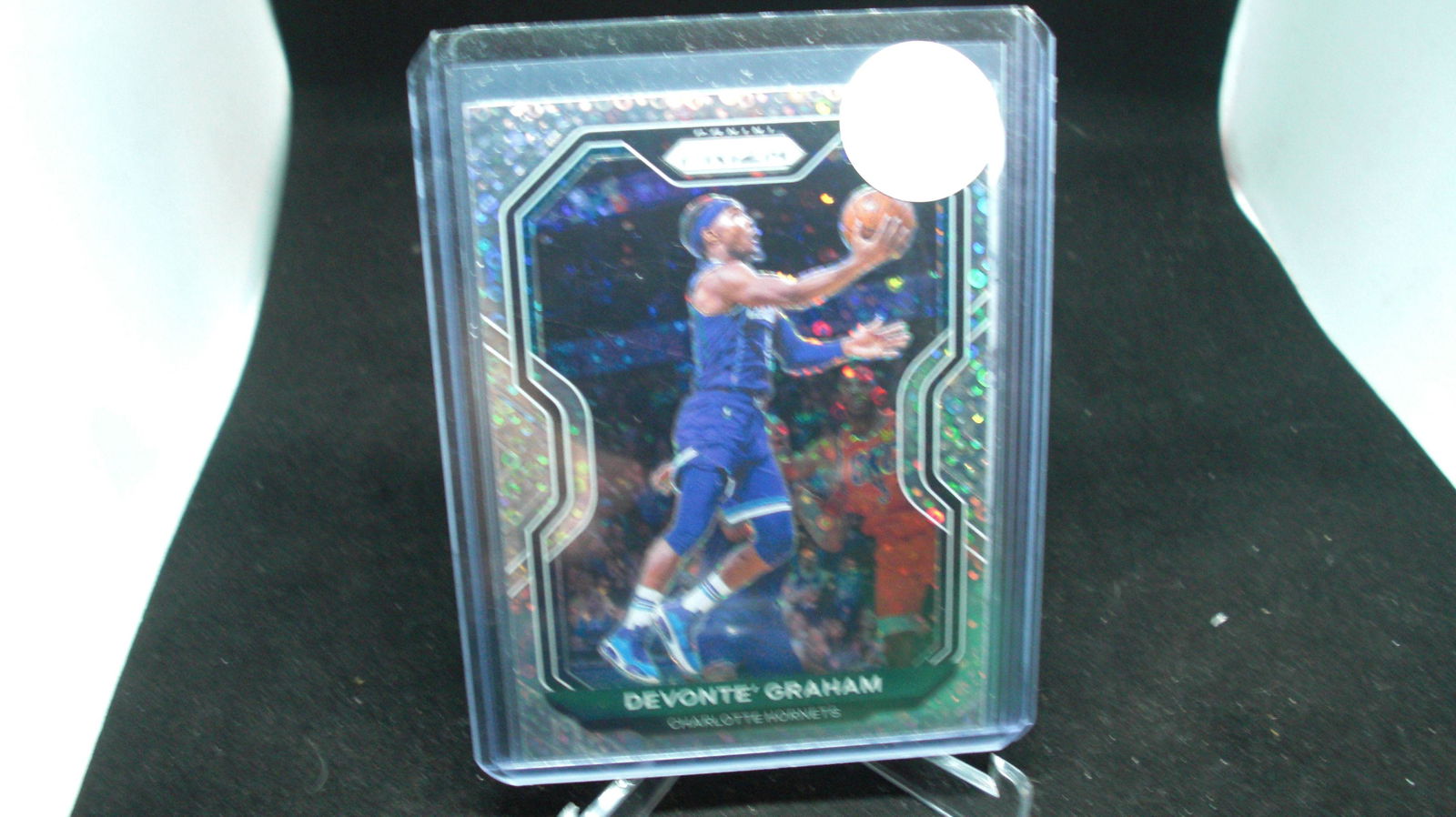 Devonte Graham silver disco prism (1 of 1)
