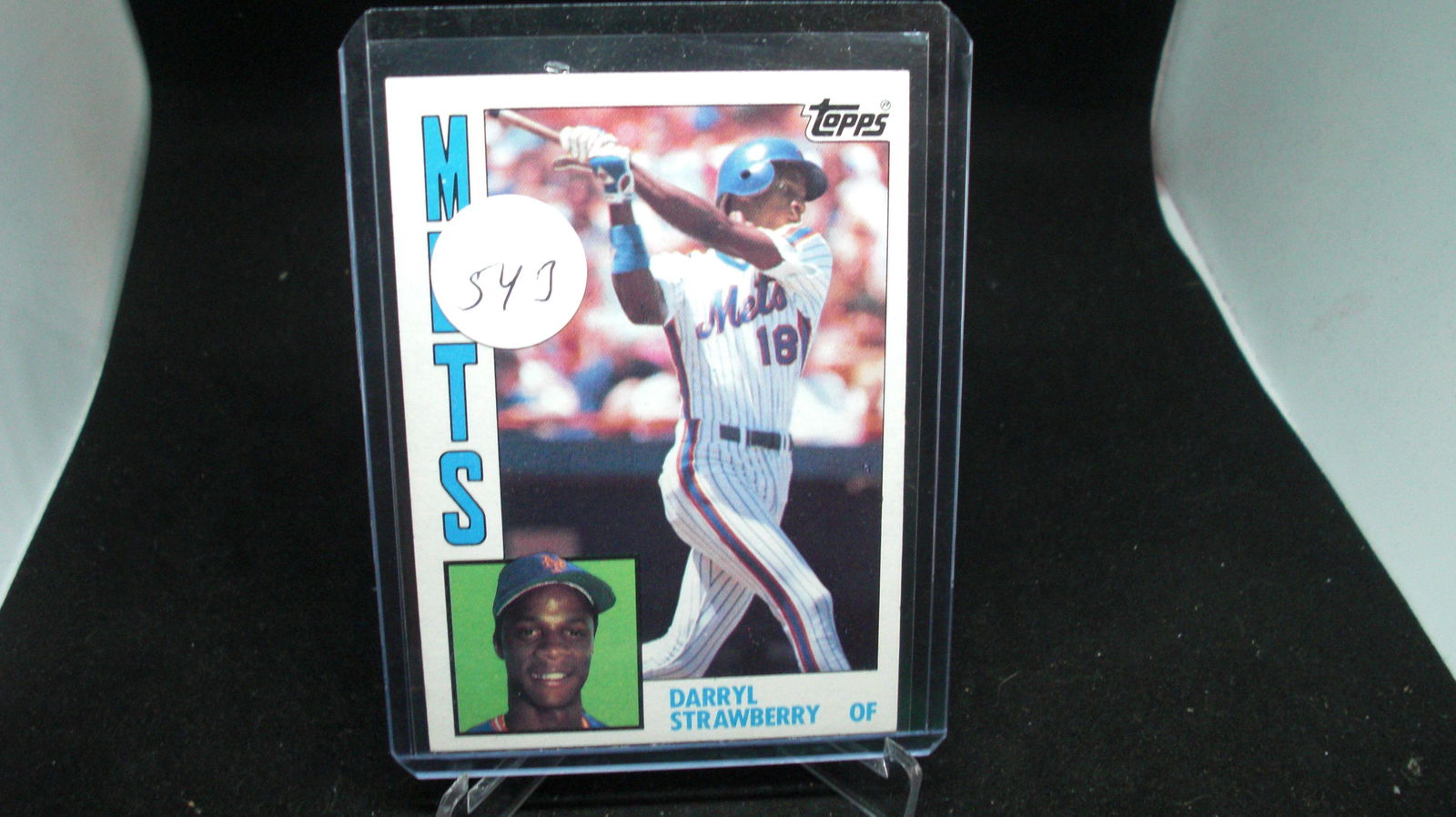 darryl strawberry rookie card (1 of 1)