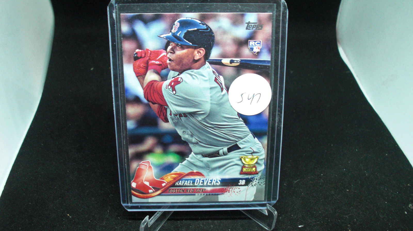 Rafael devers rookie card (1 of 1)