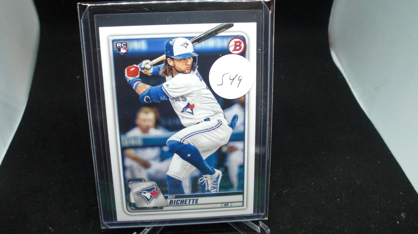 Bo bichette Toronto Blue Jays rookie card (1 of 1)
