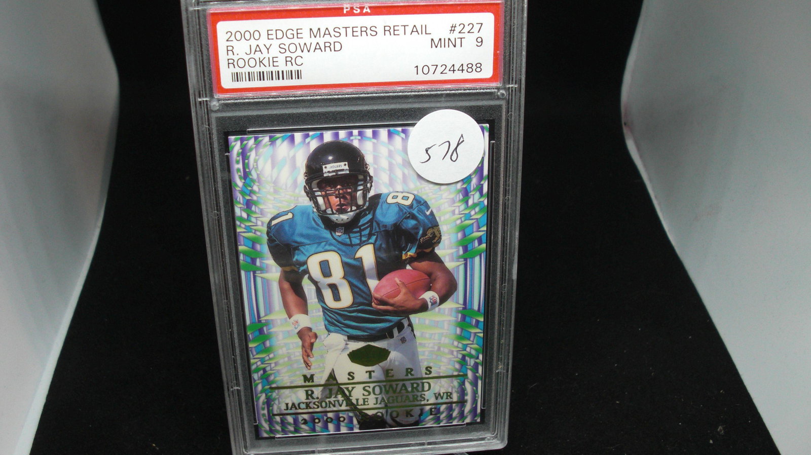 psa graded rj sower rookie card mint 9 (1 of 1)