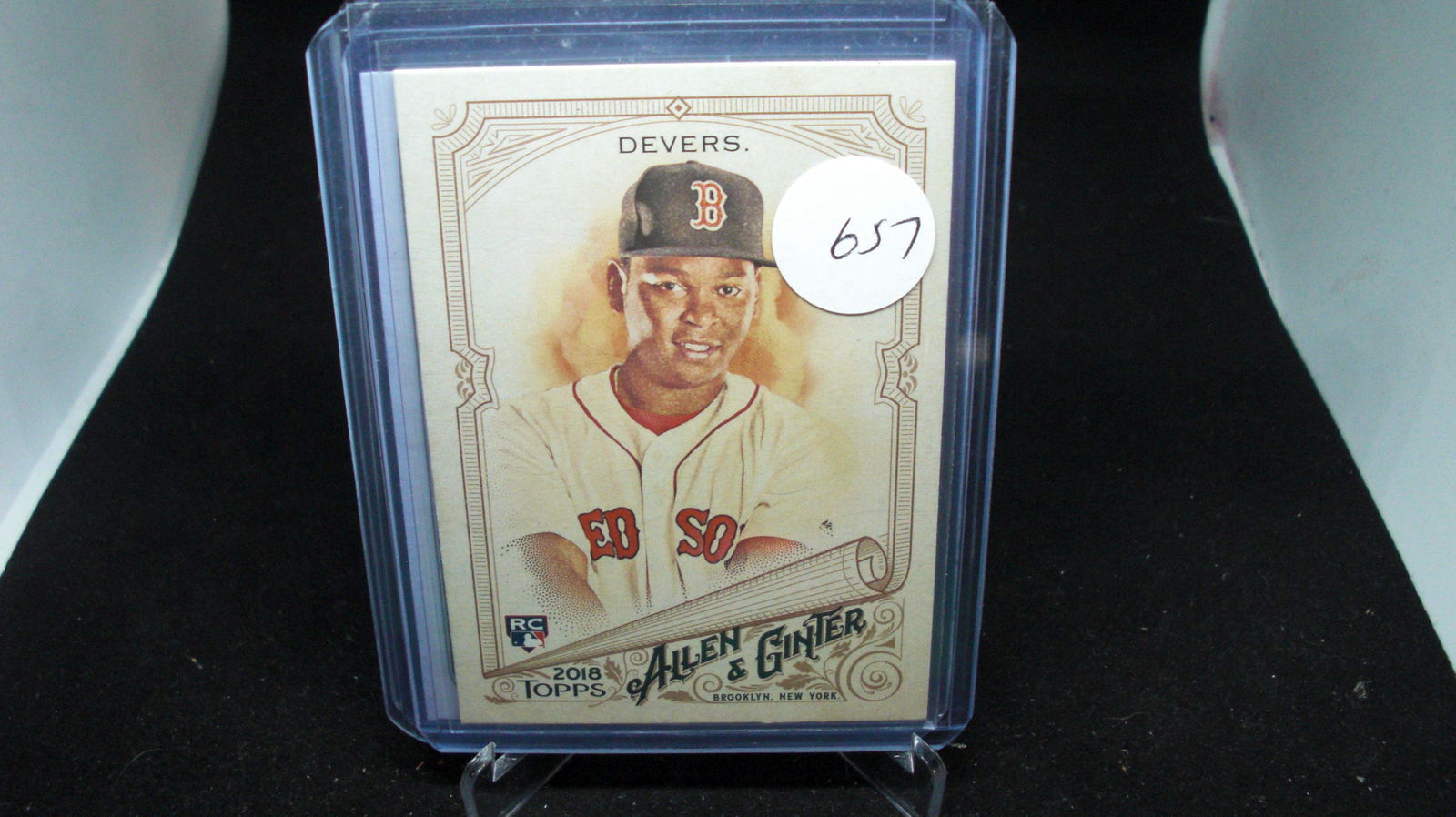 Rafael devers rookie card (1 of 1)