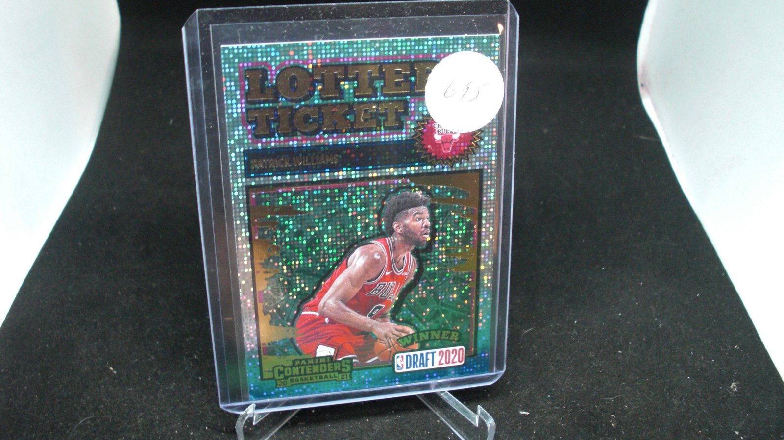 patrick williams lottery ticket: in top loader