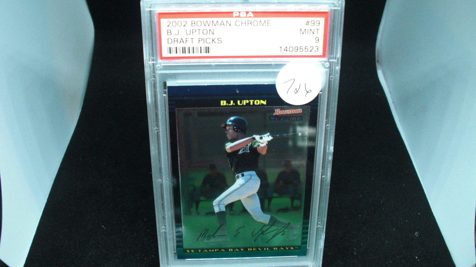 PSA graded BJ Upton rookie card mint 9 (1 of 1)