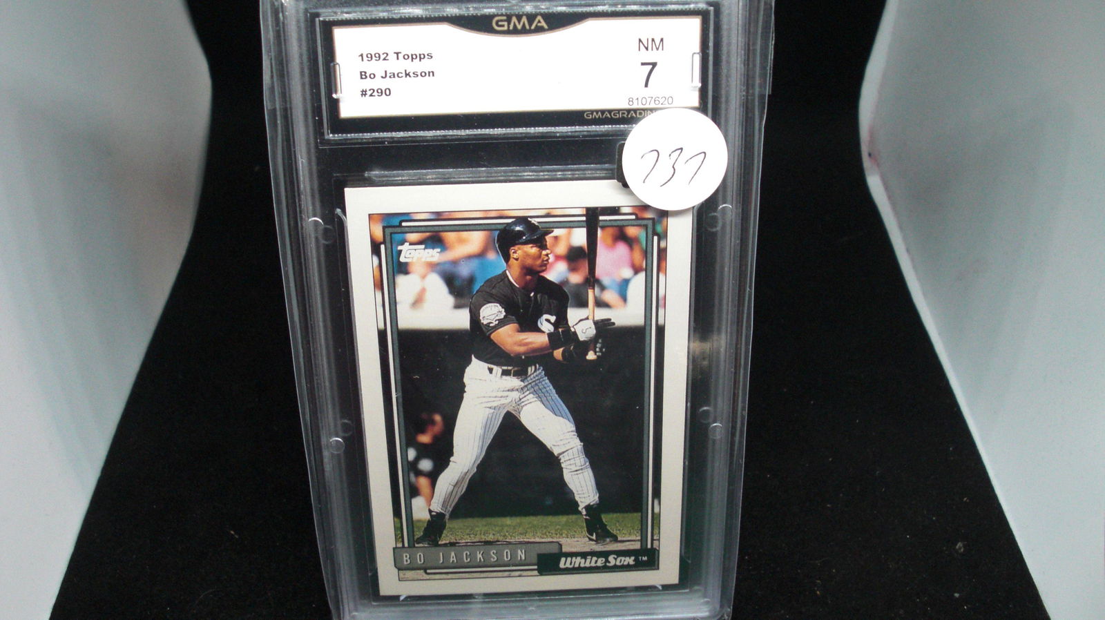 gma graded bo jackson card mint 7 (1 of 1)