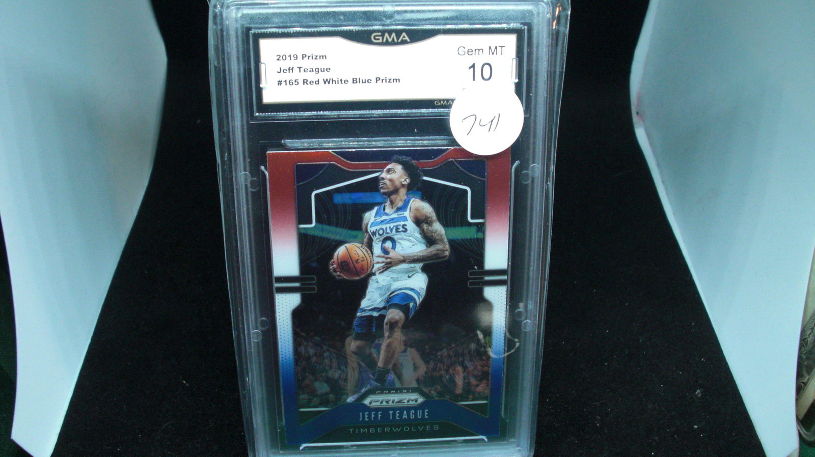 gma gem mint 10 jeff teague rwb prizm mint 10 (1 of 1)