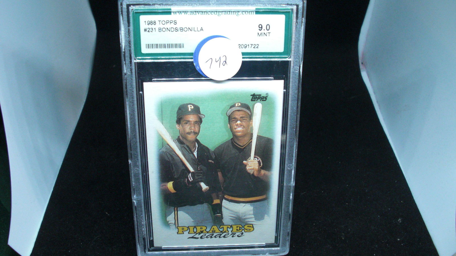 advance grading barry bonds bobby bonilla card mint 9 (1 of 1)