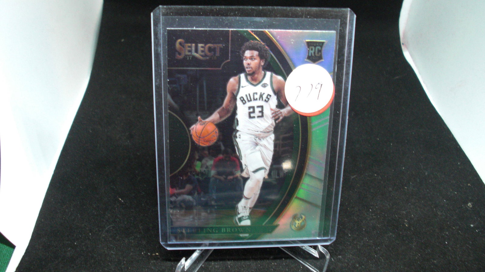 Sterling brown silver select rookie card (1 of 1)
