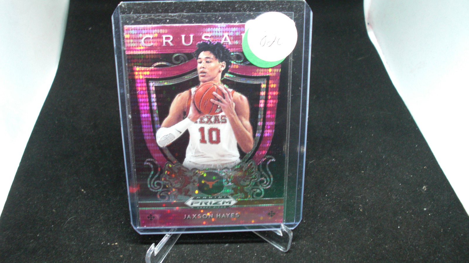 Jackson Hayes pink crusade rookie (1 of 1)