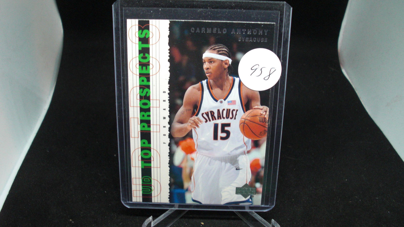 Carmelo Anthony upper deck top prospects rookie (1 of 1)