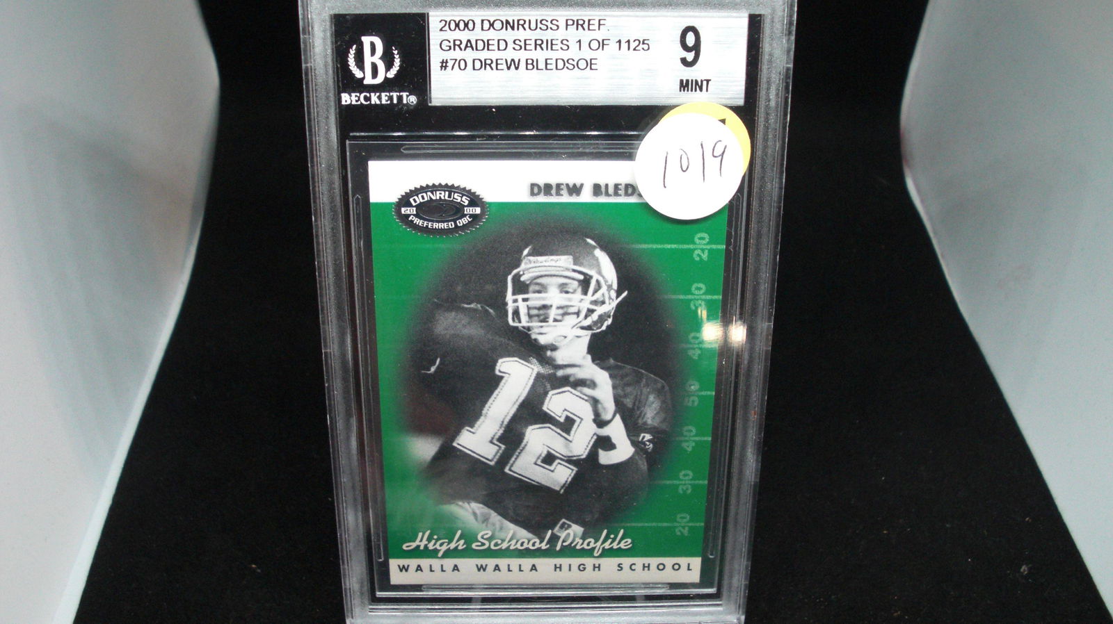 beckett graded drew bledsoe high school profile 1/1125 (1 of 1)