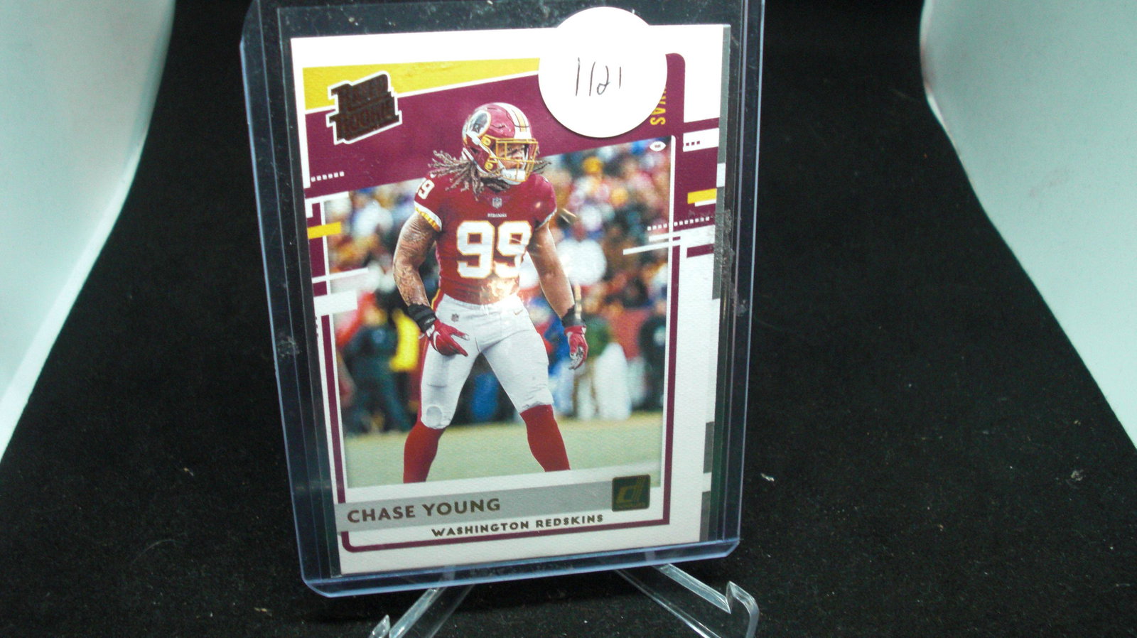Chase young canvas rated rookie short print (1 of 1)