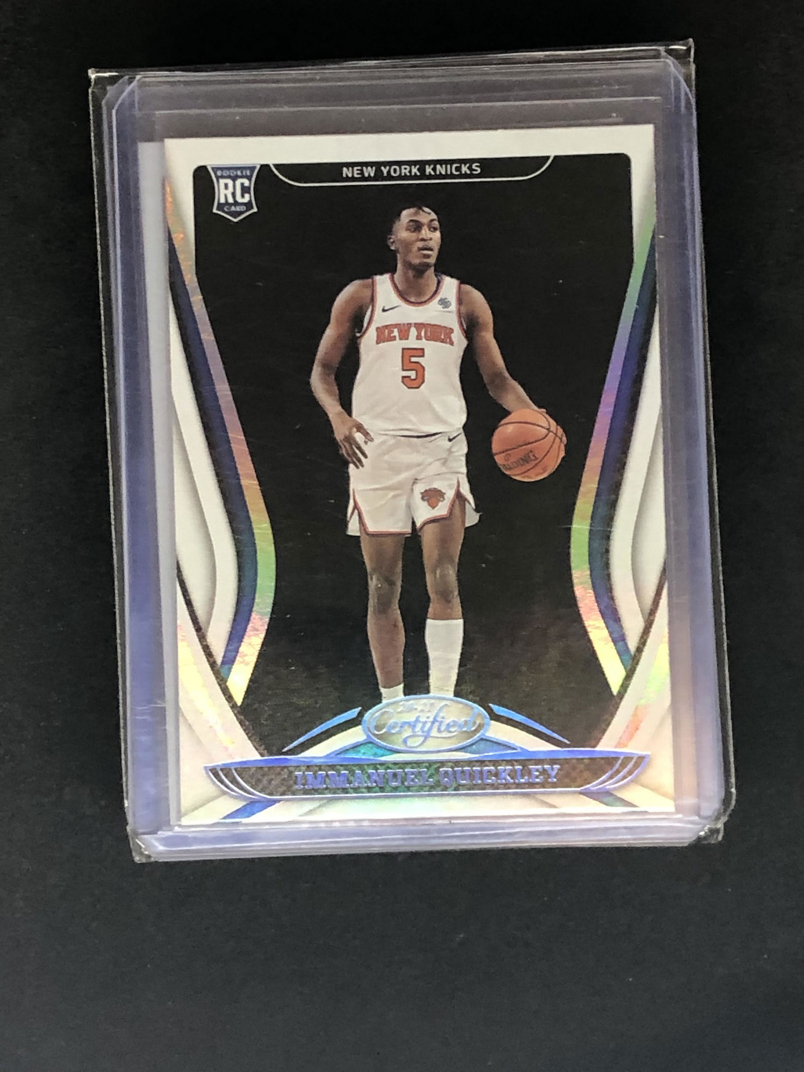 Immanuel Quickley Panini Certified Rookie (1 of 1)