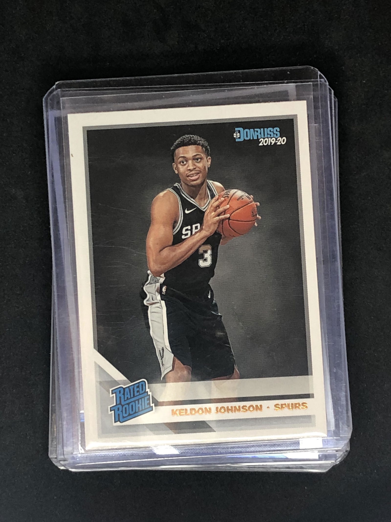 Keldon Johnson Donruss Rated Rookie (1 of 1)