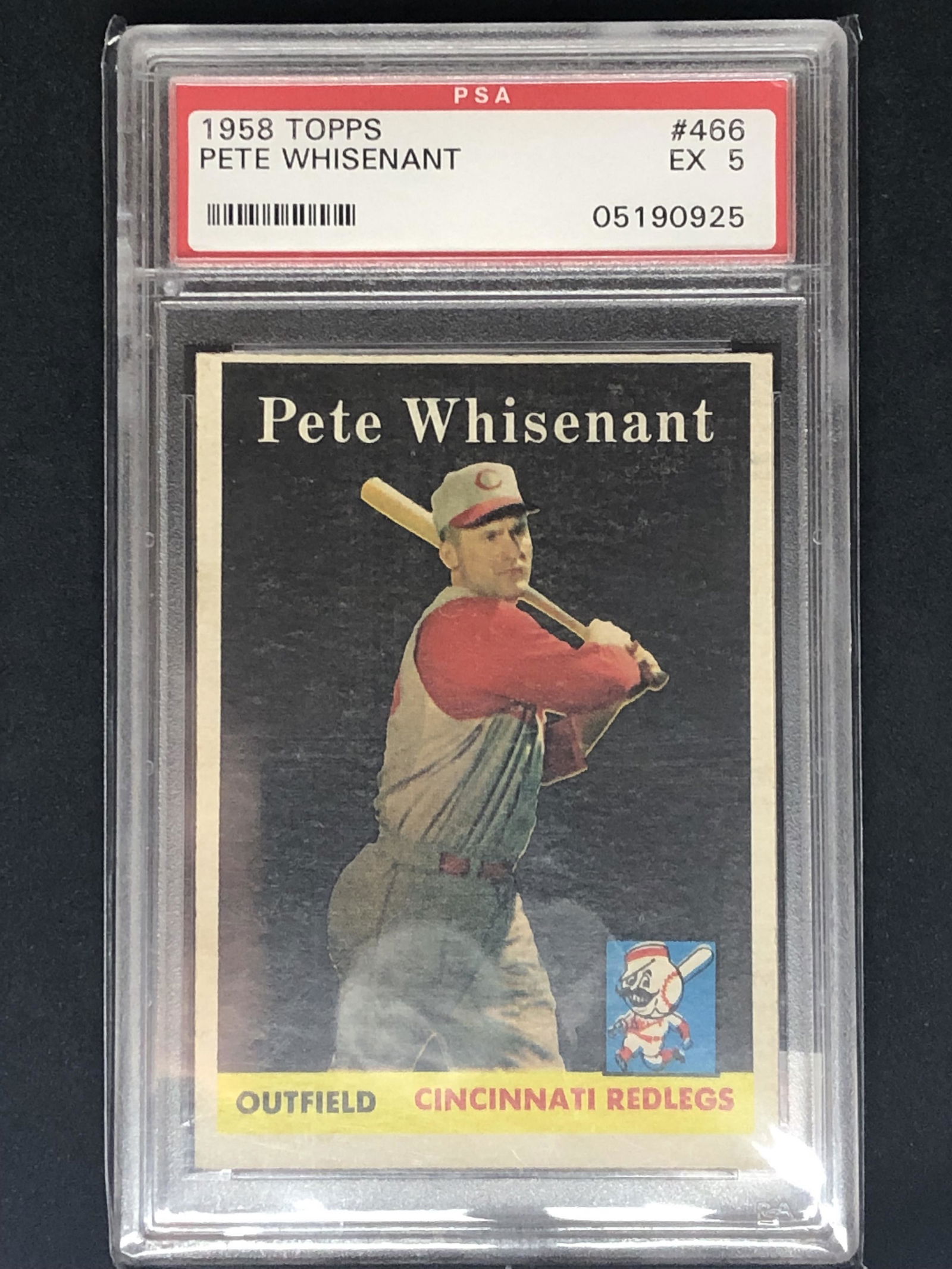 1958 Topps Pete Whisenant PSA 5 (1 of 1)